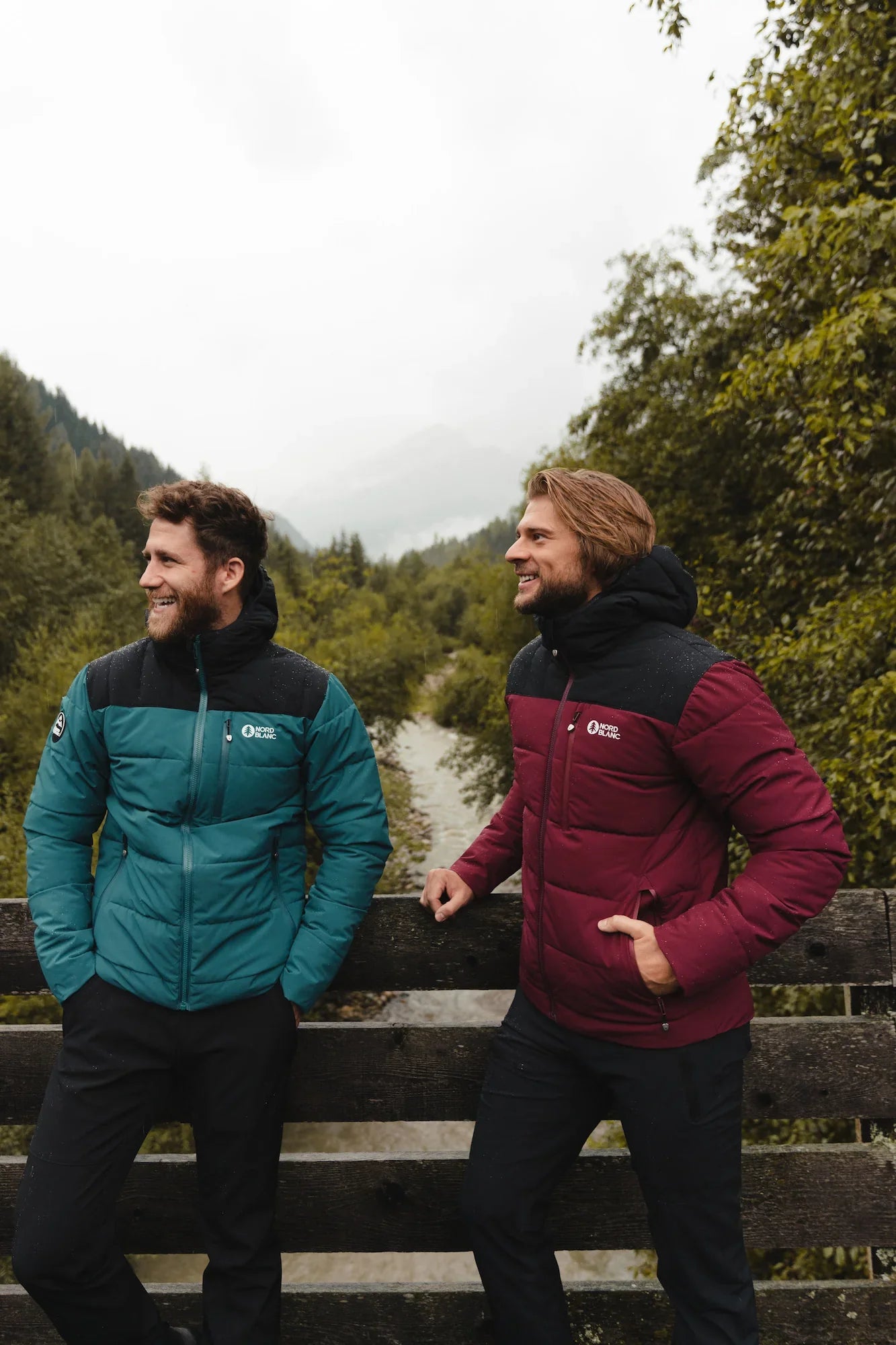 Winterjacke Herren - STANDOUT weinrot-10