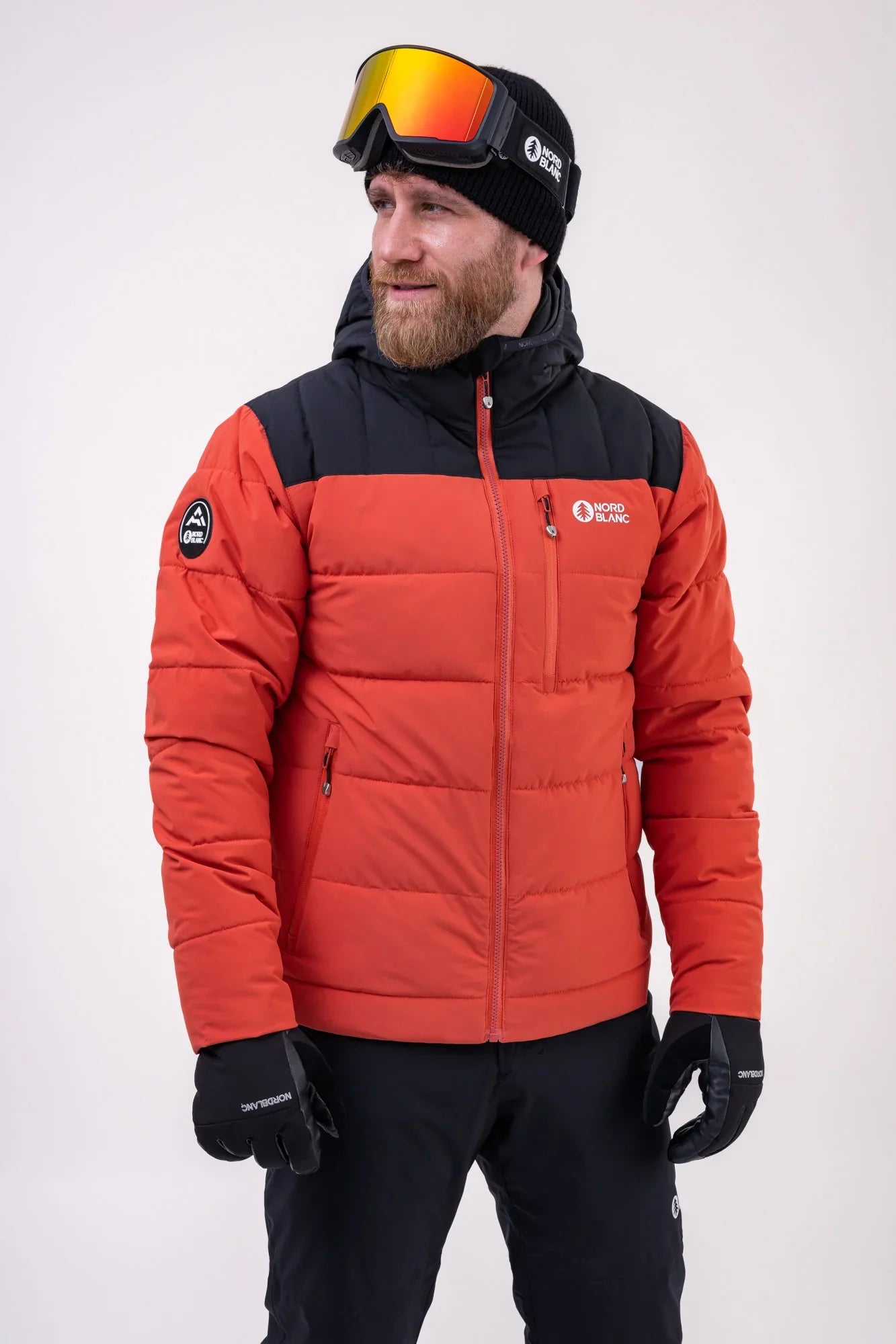 Winterjacke Herren - STANDOUT orange-2