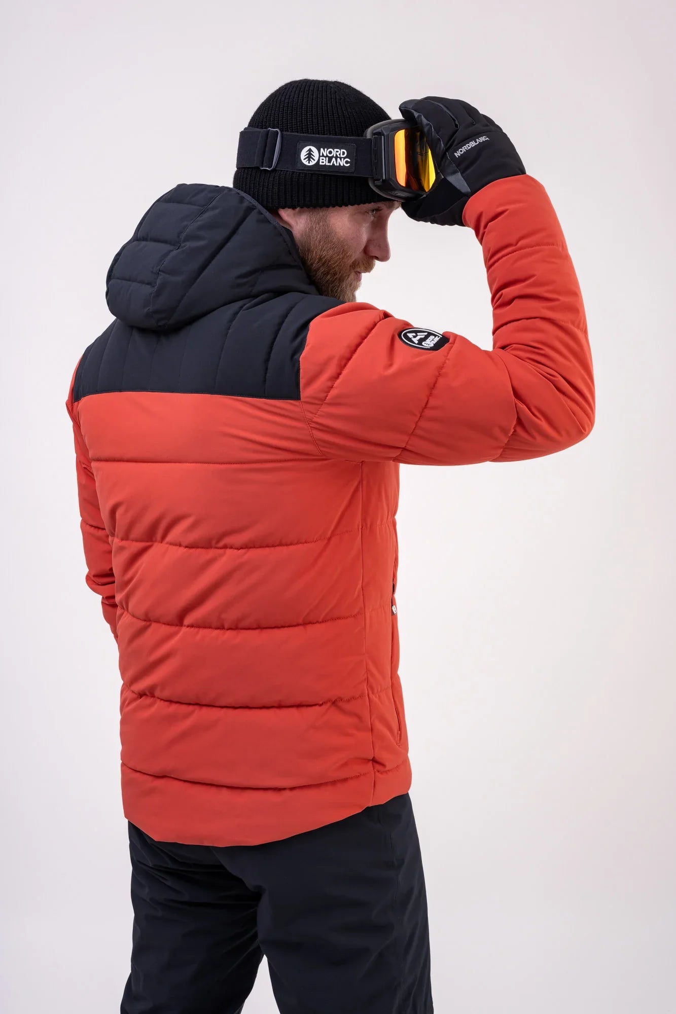 Winterjacke Herren - STANDOUT orange-4
