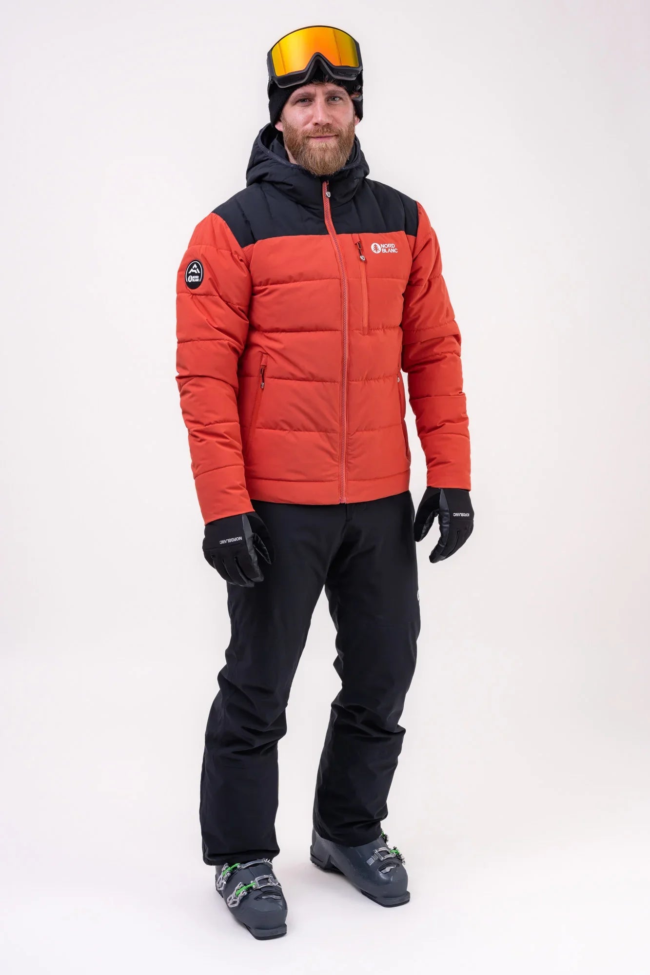 Winterjacke Herren - STANDOUT orange-5