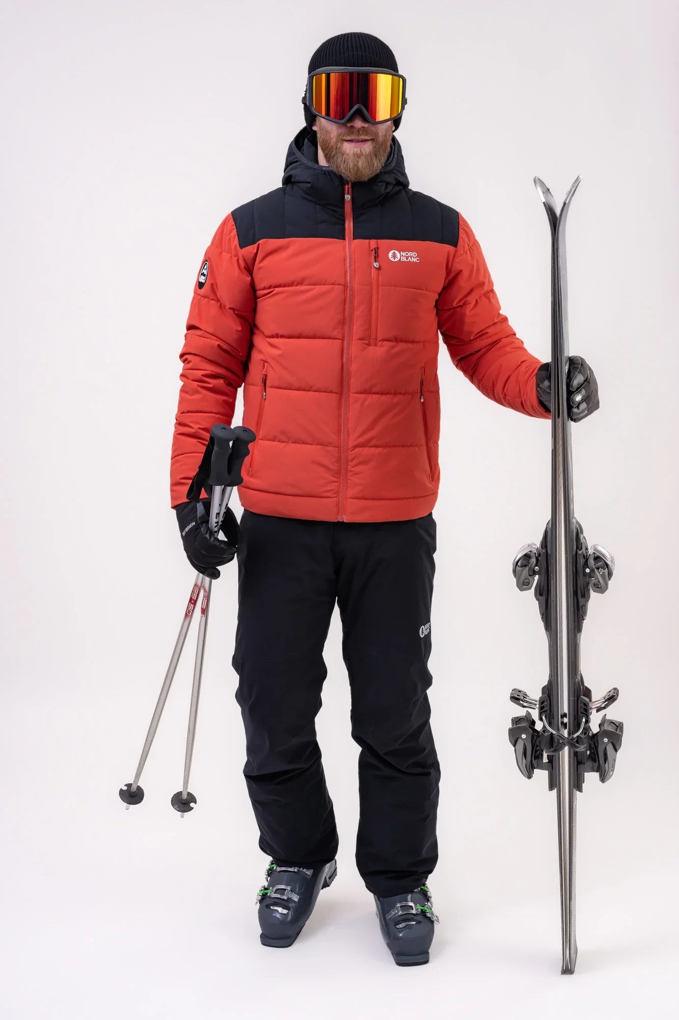 Winterjacke Herren - STANDOUT orange-6