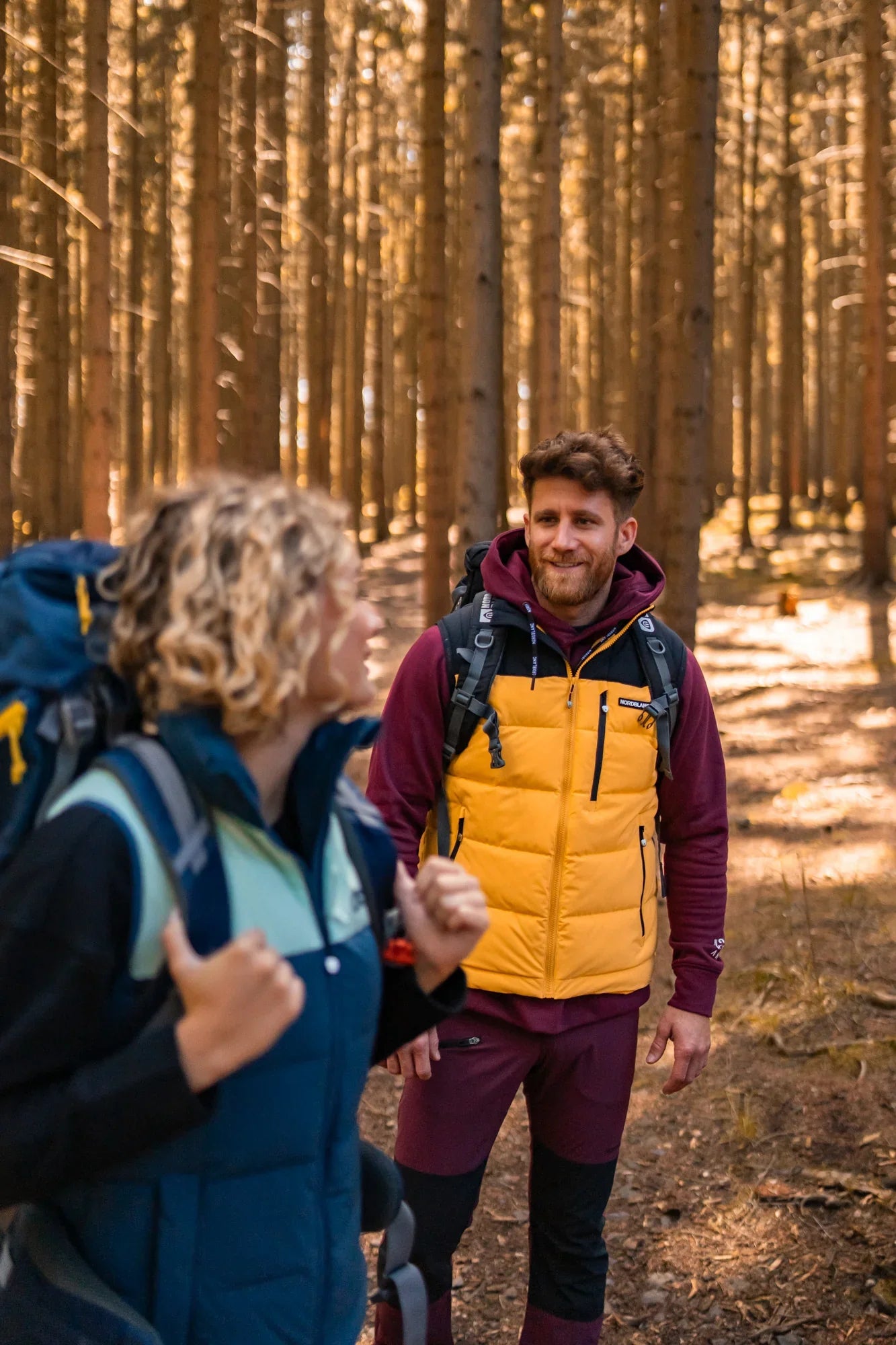 Winter vest men's - DUAL yellow-3