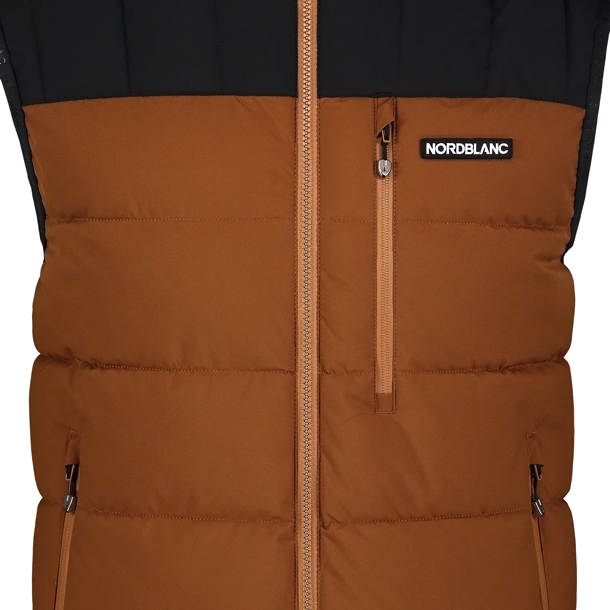Winter vest men's - DUAL brown-5