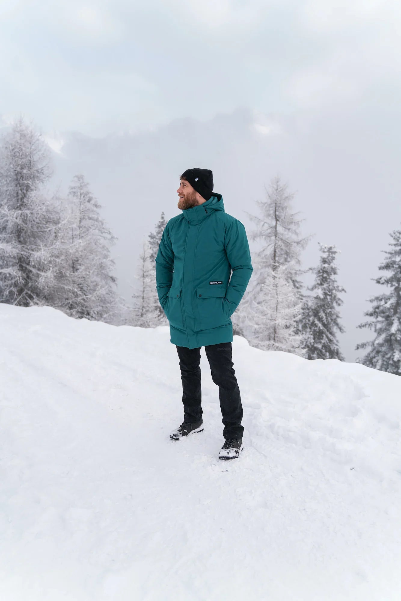 Winter parka men's - FUTURIST green-3