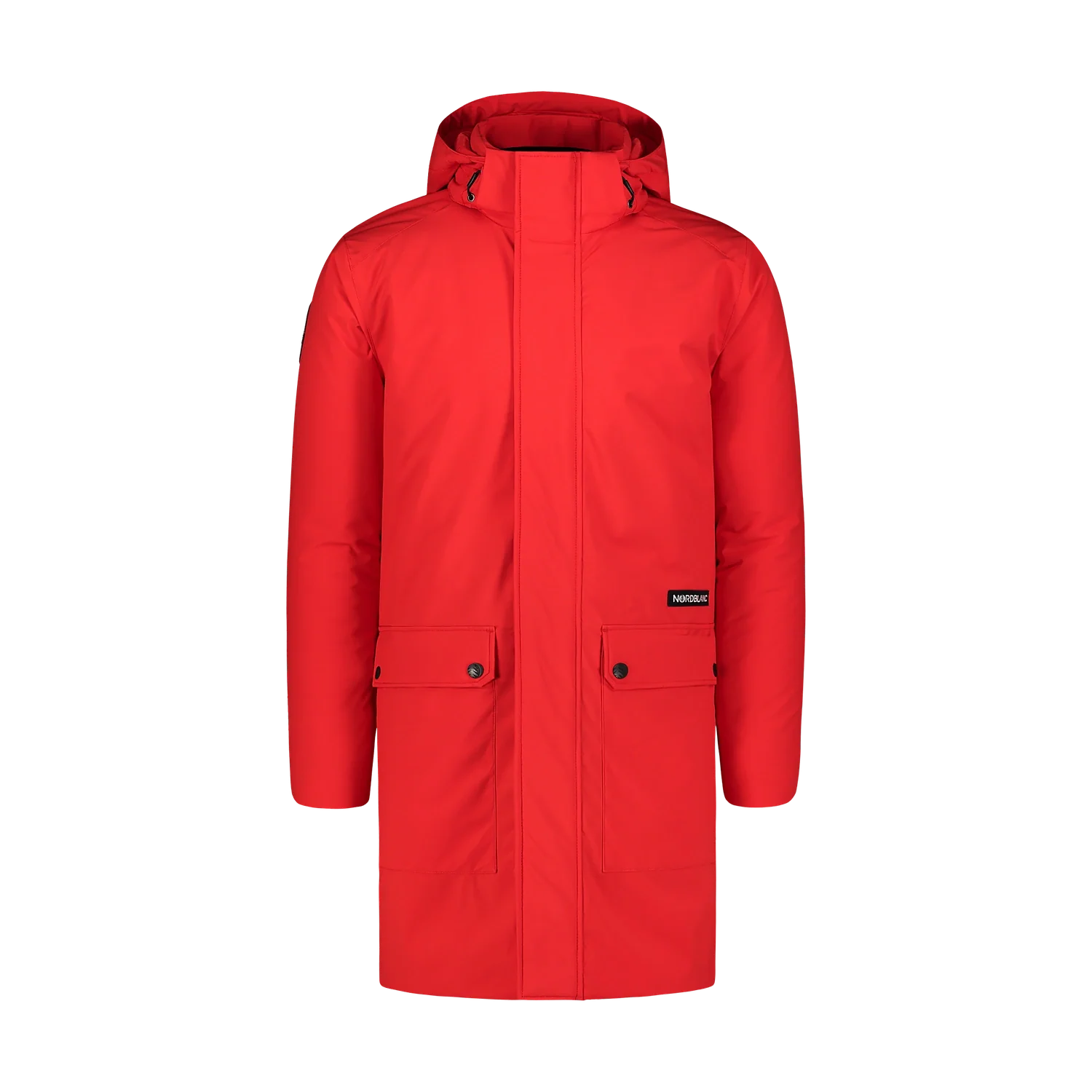 Winter parka men's - FUTURIST red