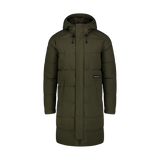Waterproof winter parka men's - HOOD khaki