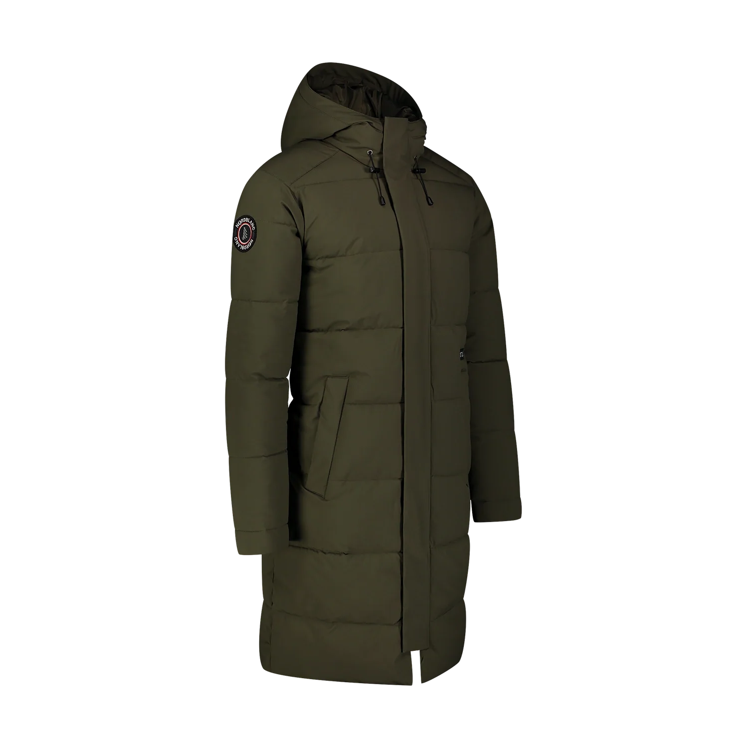 Vízálló télikabát férfi - HOOD khaki-2