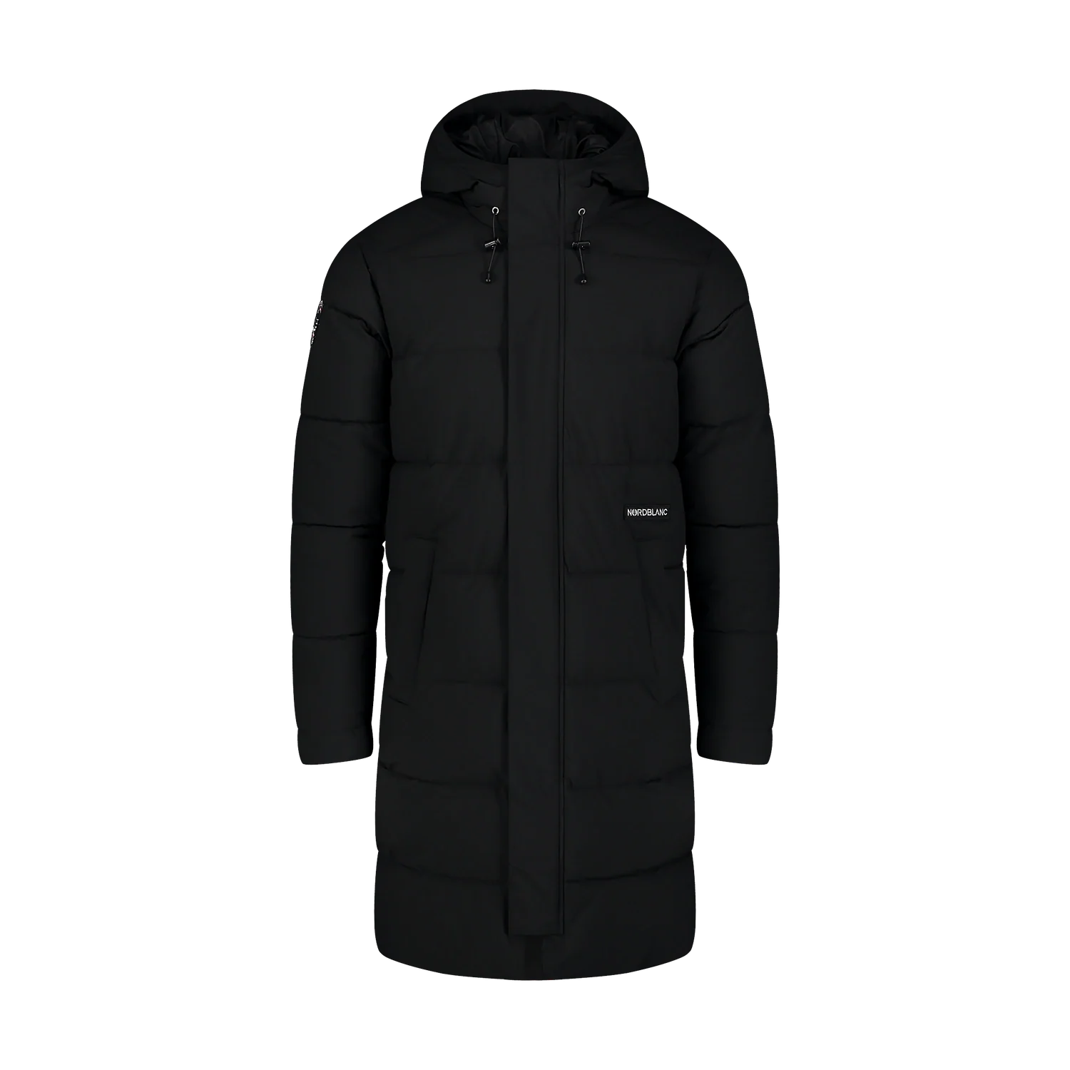 Waterproof winter parka men's - HOOD black-1
