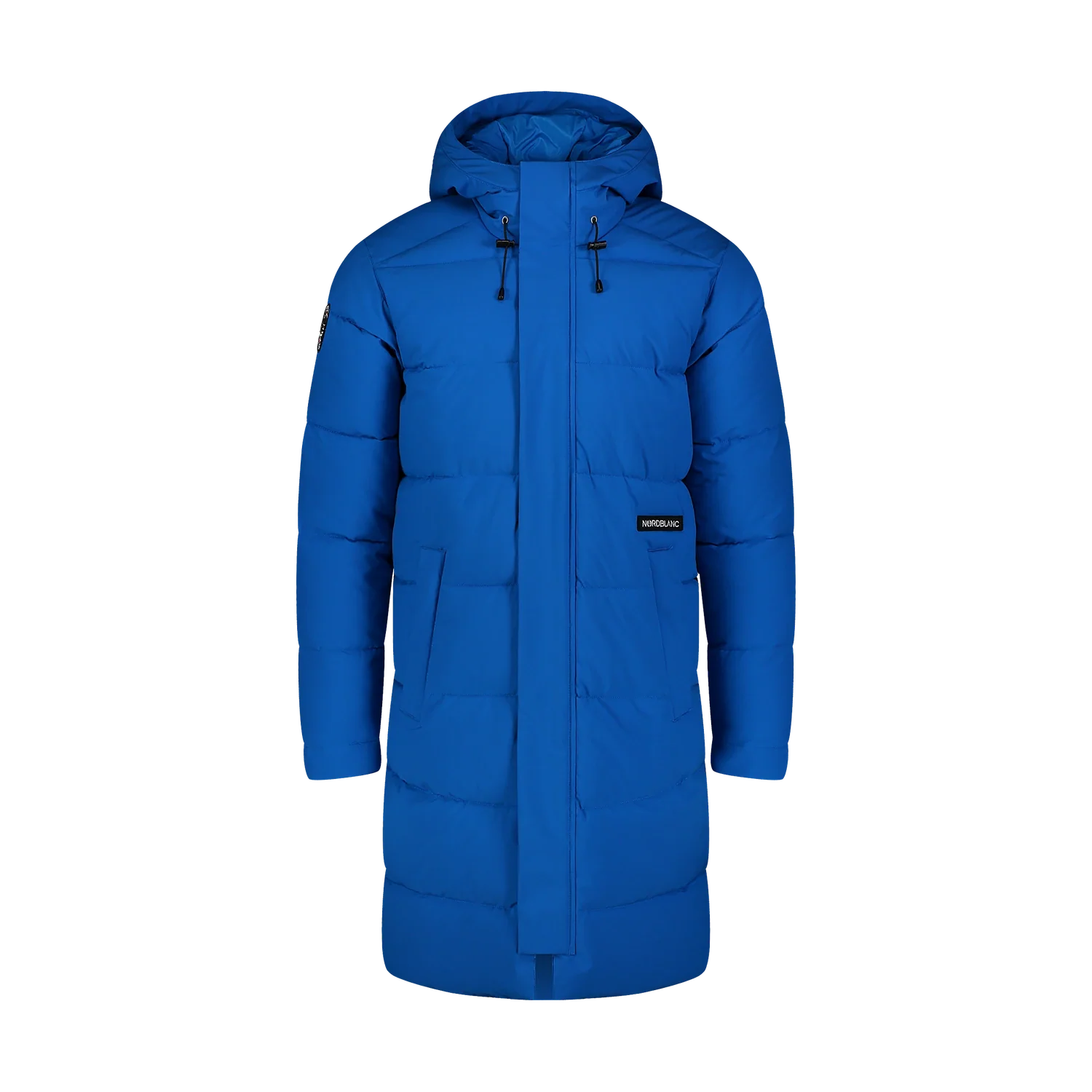 Waterproof winter parka men's - HOOD blue