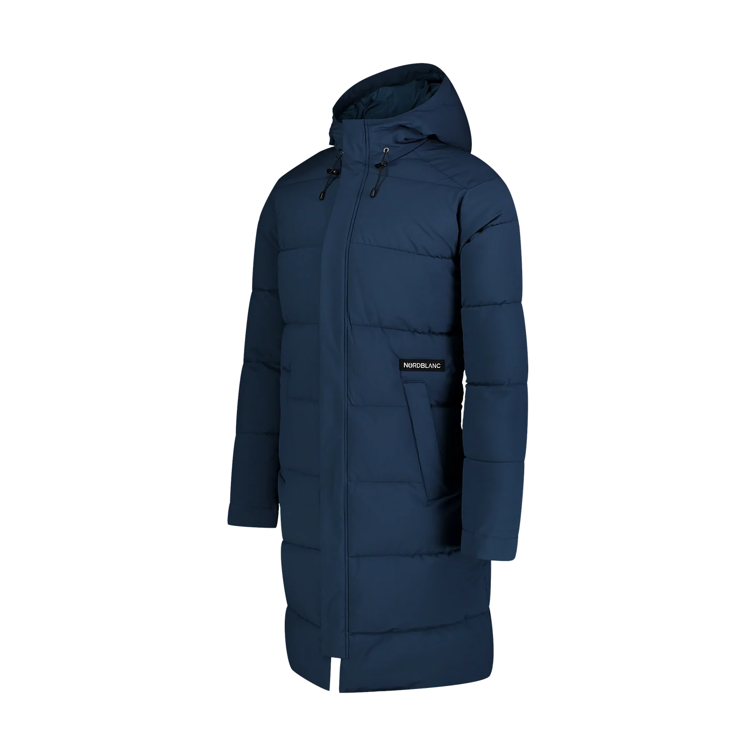Waterproof winter parka men's - HOOD blue-3