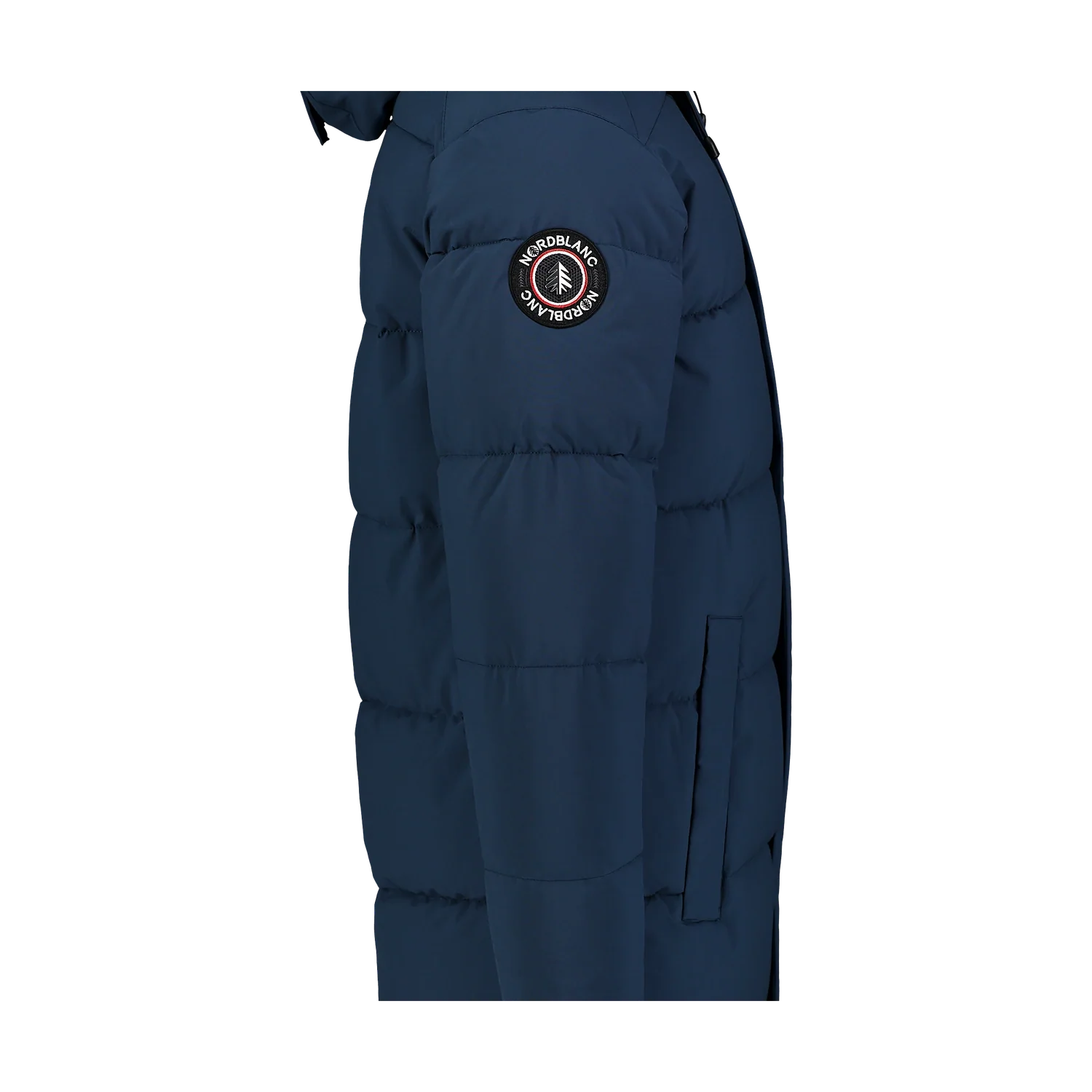 Waterproof winter parka men's - HOOD blue-4