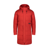 Waterproof winter parka men's - HOOD orange