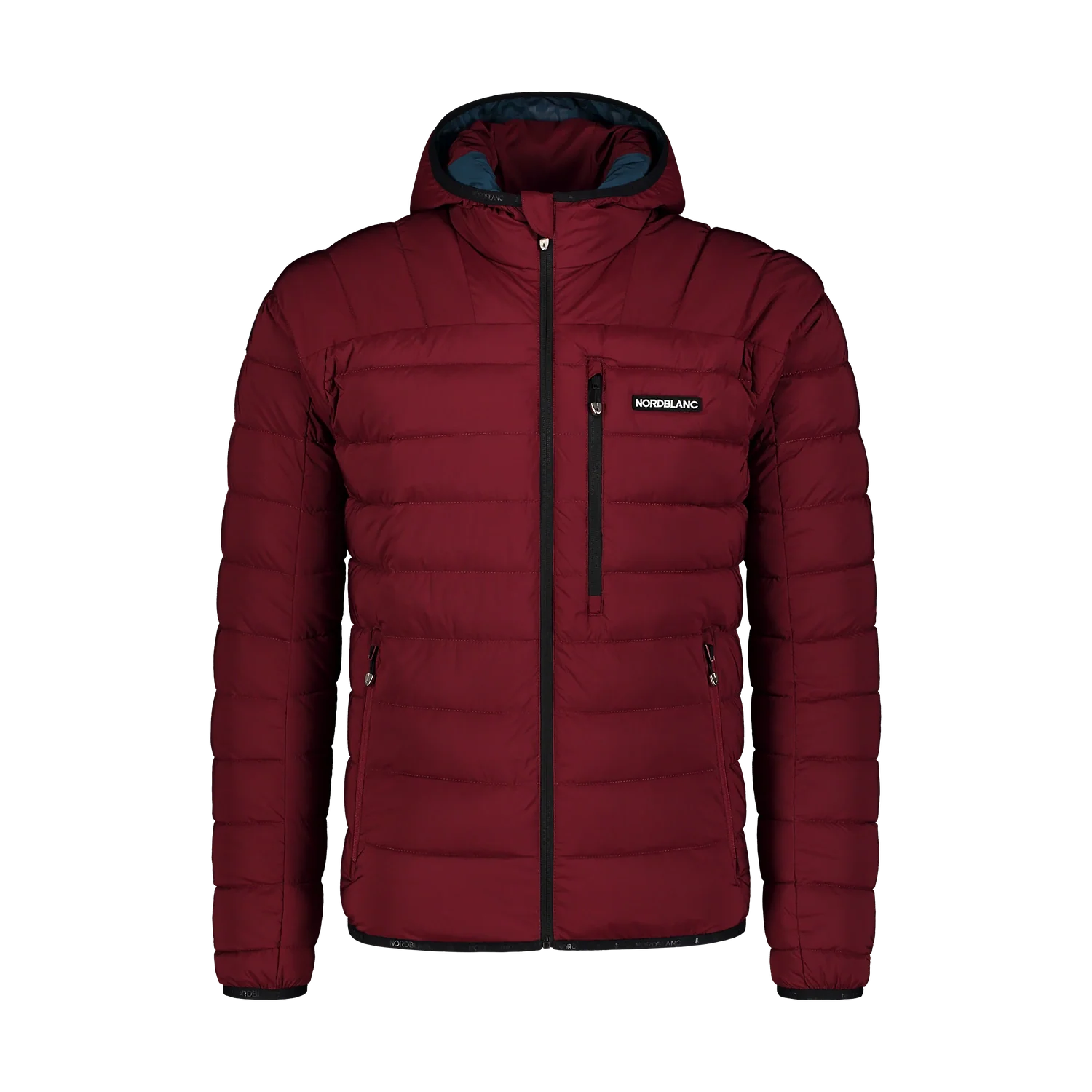 Quilted jacket men's - STUNNER wine red-1