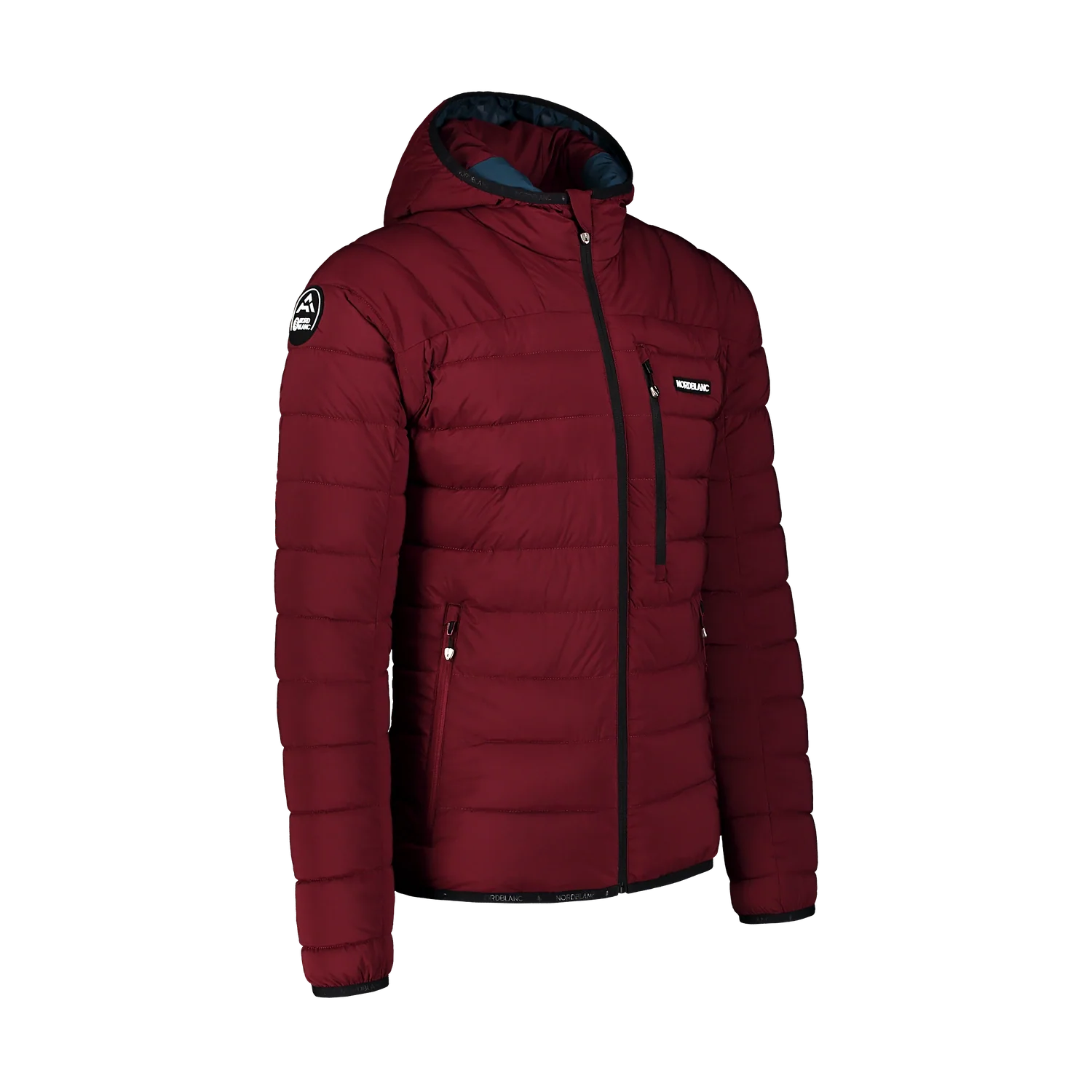 Quilted jacket men's - STUNNER wine red-2