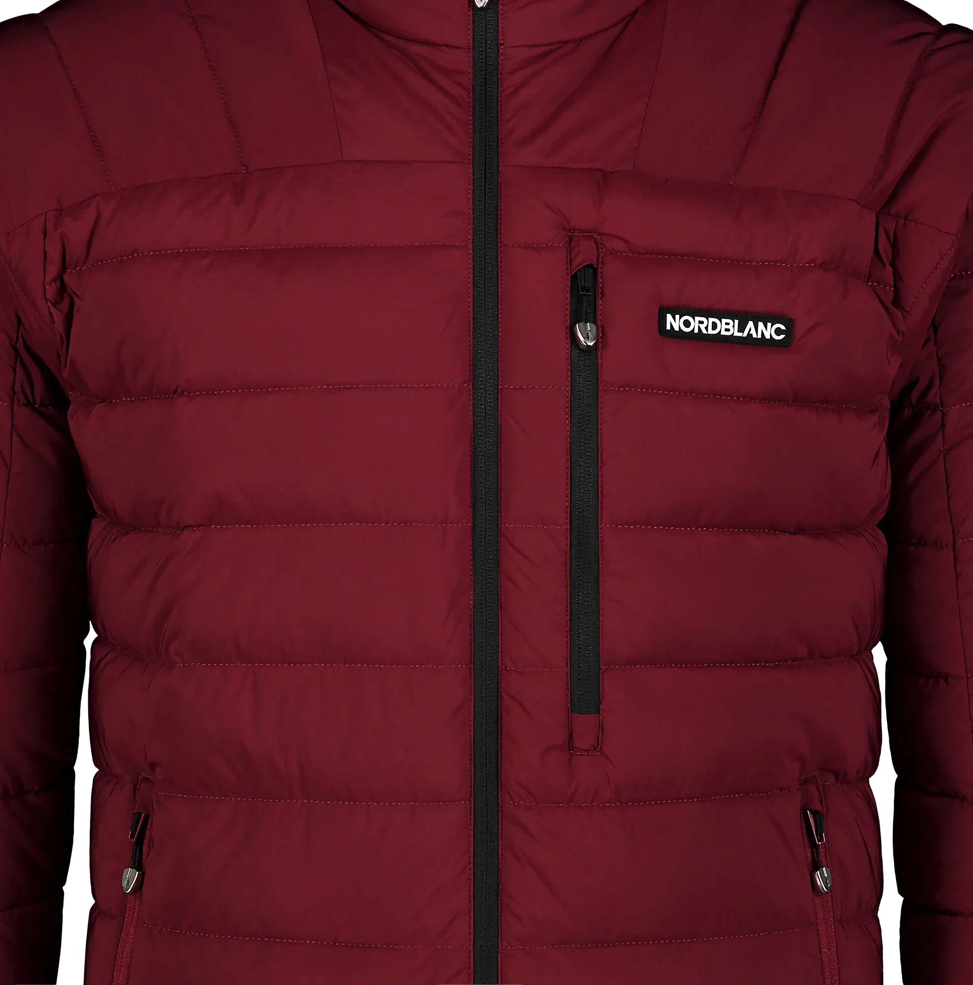 Quilted jacket men's - STUNNER wine red-6