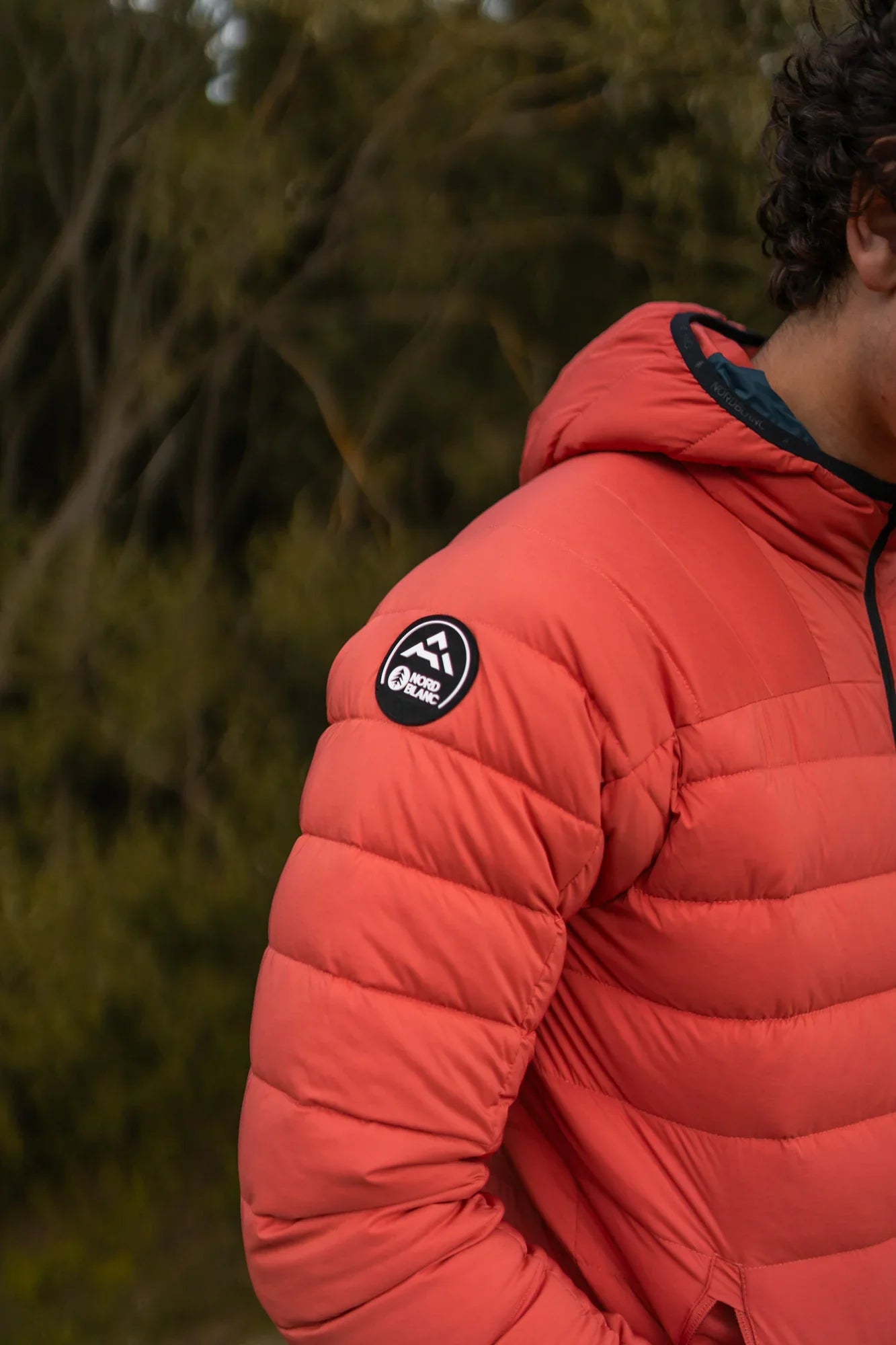 Quilted jacket men's - STUNNER orange-5