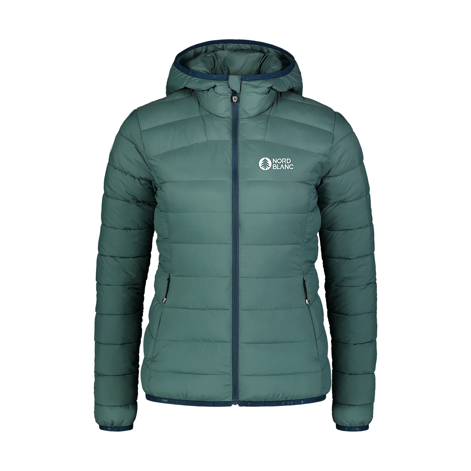 Quilted jacket women's - MOMENT green
