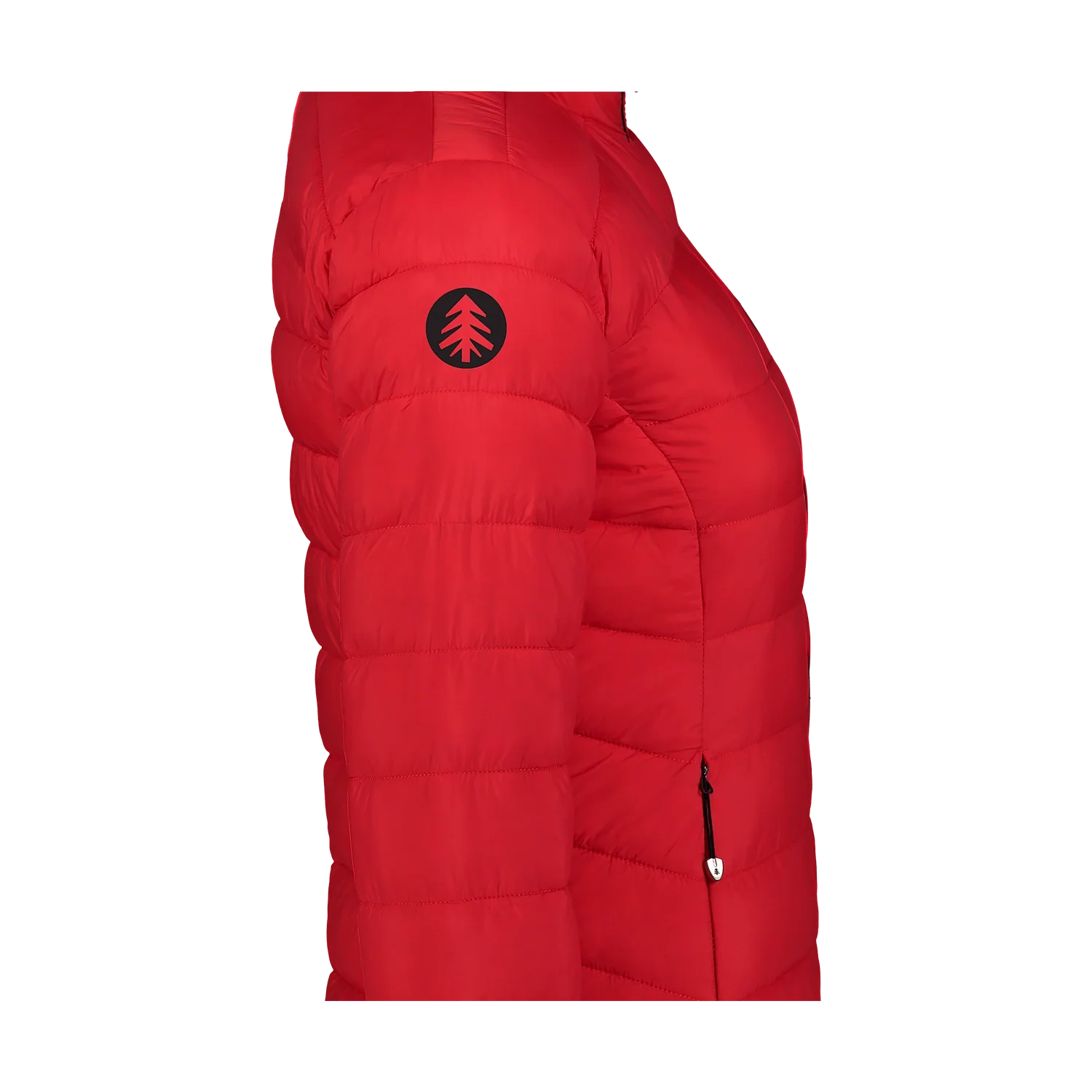 Quilted jacket women's - SURROUNDINGS red-4