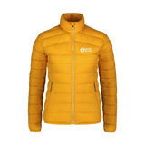 Quilted jacket women's - SURROUNDINGS yellow