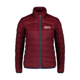 Quilted jacket women's - SURROUNDINGS wine red