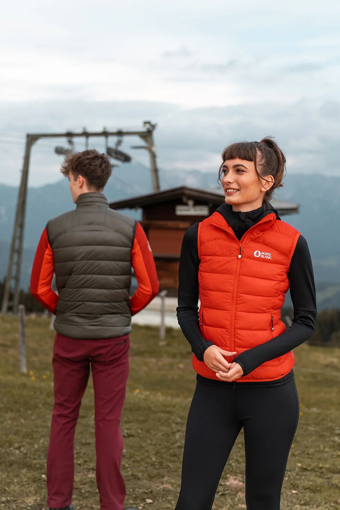 Winterweste Damen - APPRECIATE rot-3