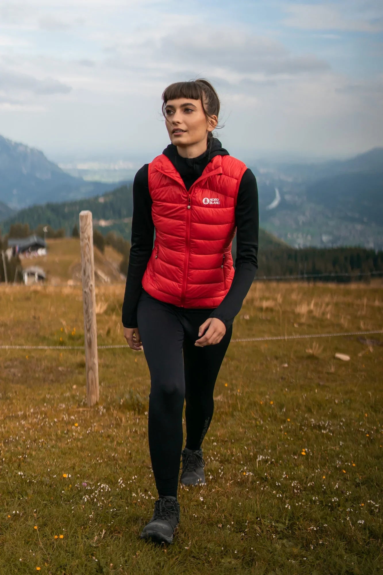 Winterweste Damen - APPRECIATE rot-4