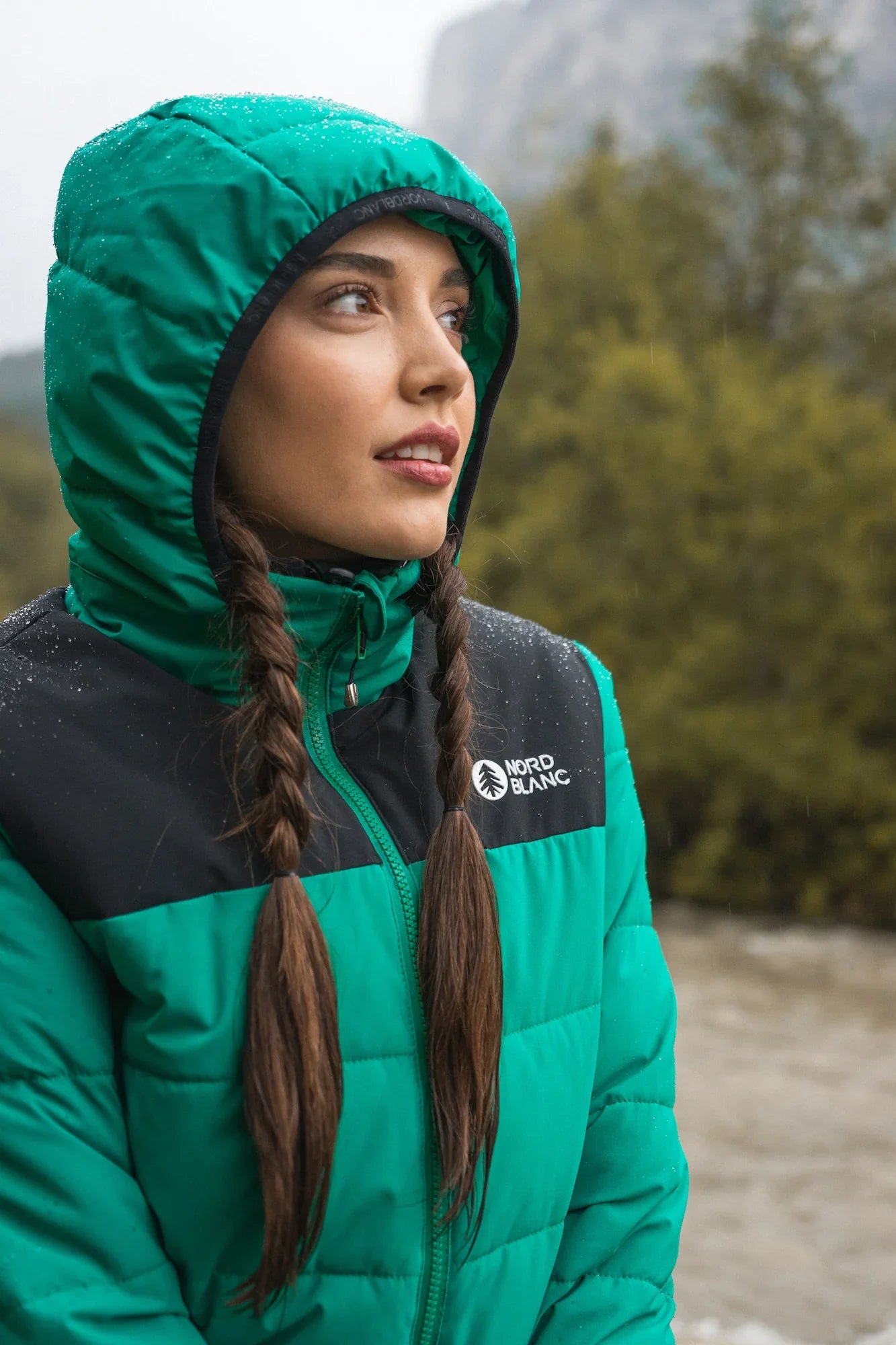 Winter jacket women's - VERNAL green-9