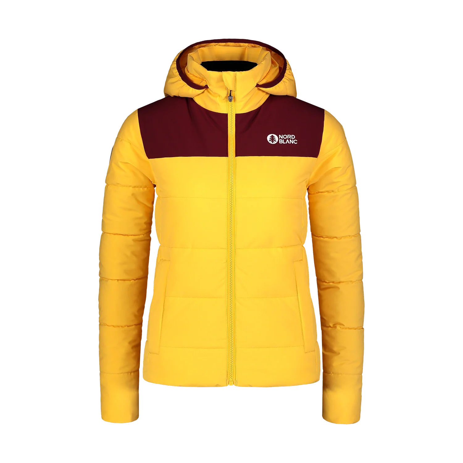 Winter jacket women's - VERNAL yellow