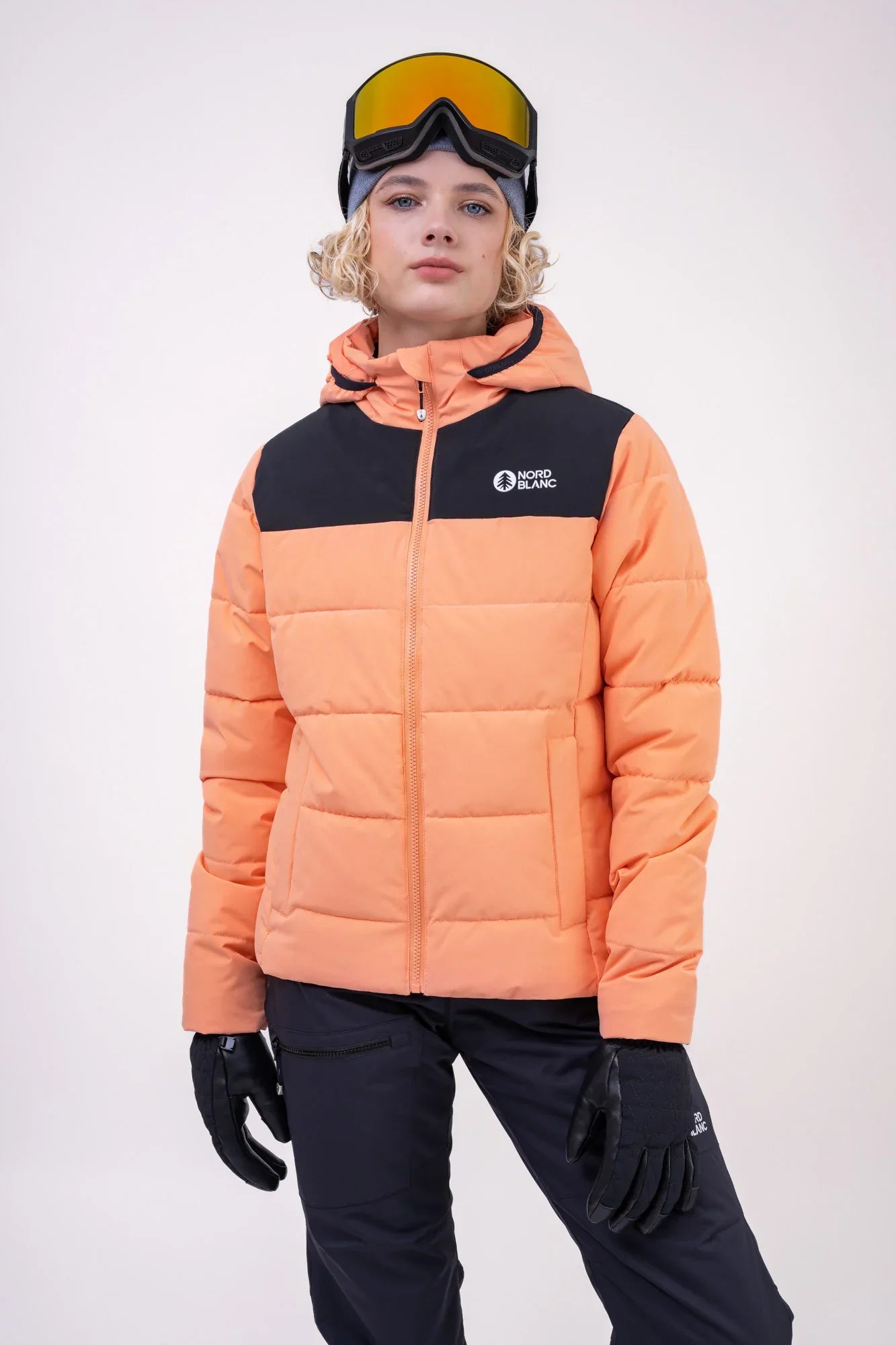 Winter jacket women's - VERNAL orange-2