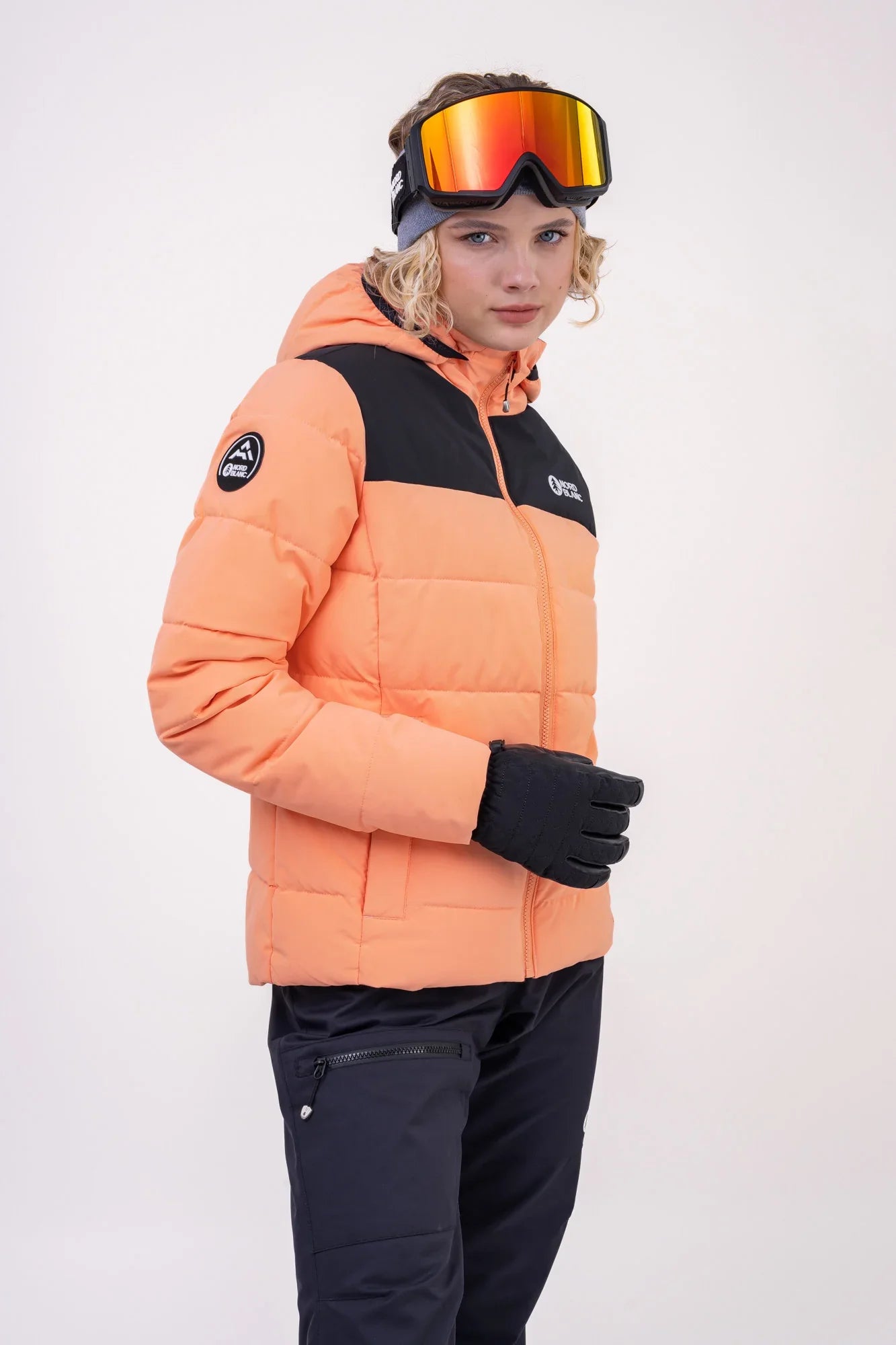 Winter jacket women's - VERNAL orange-3