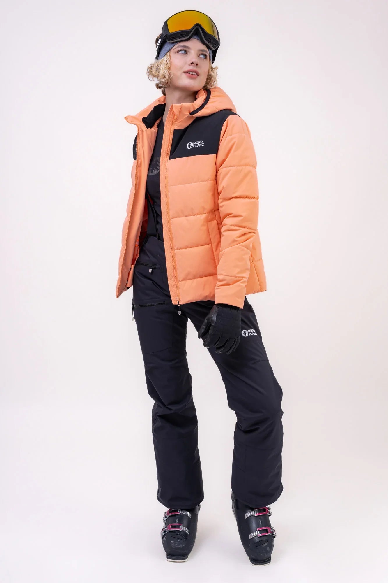 Winter jacket women's - VERNAL orange-6