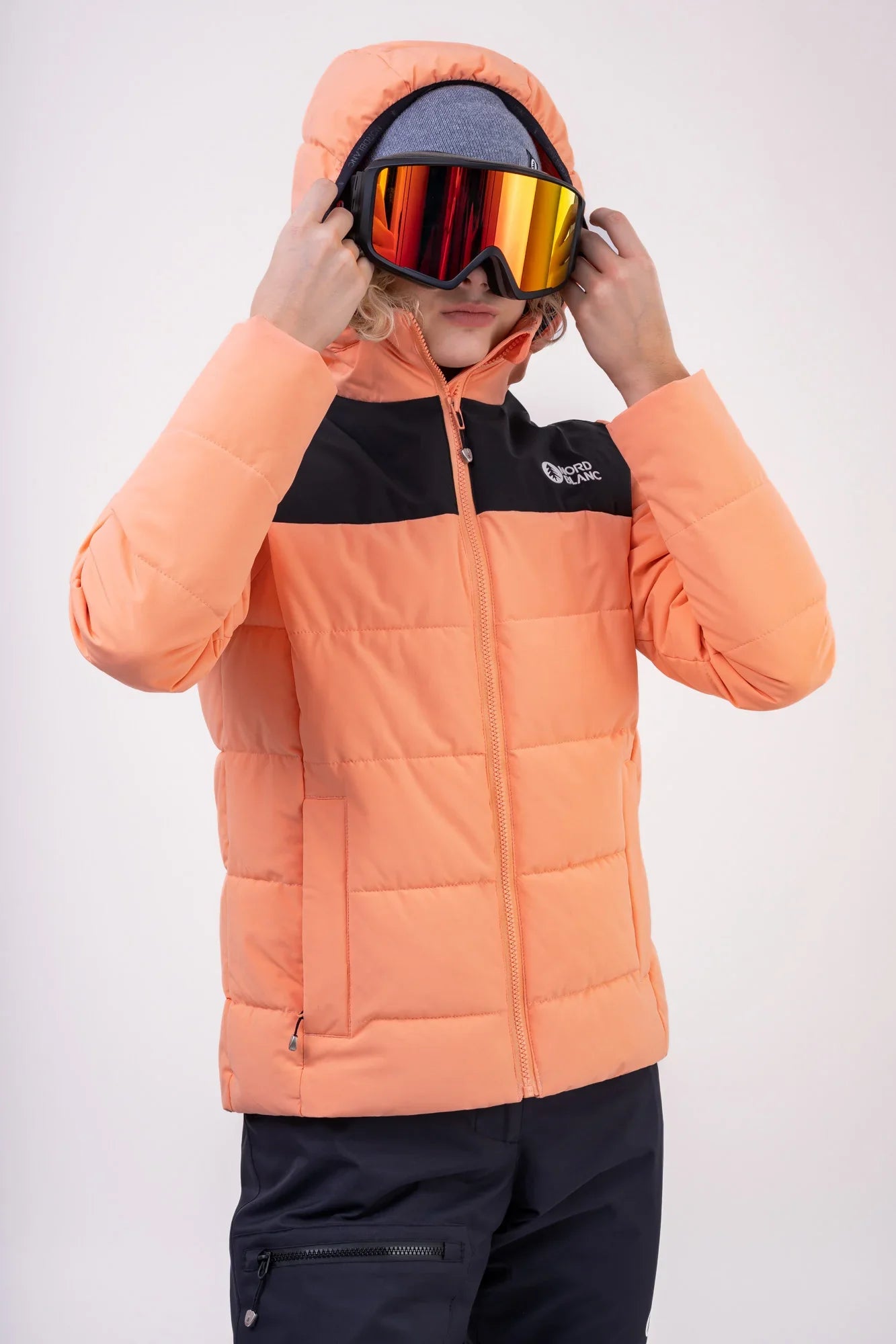 Winter jacket women's - VERNAL orange-9