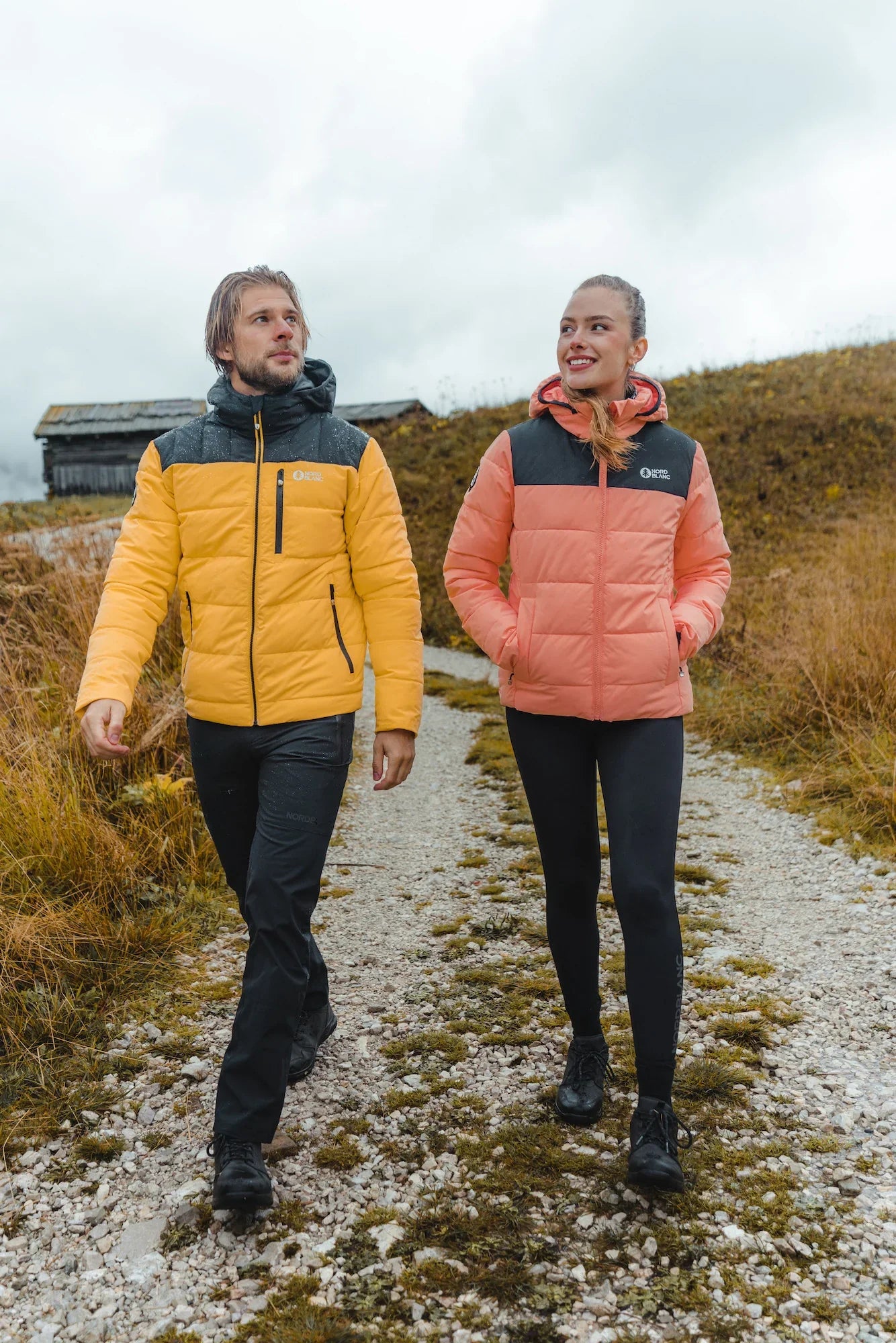 Winter jacket women's - VERNAL orange-14