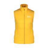 Winter vest women's - PANORAMIC yellow