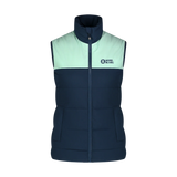 Winter vest women's - PANORAMIC blue