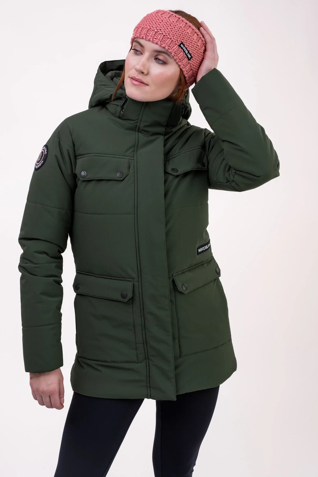 Winter parka women's - NIPPY khaki-2