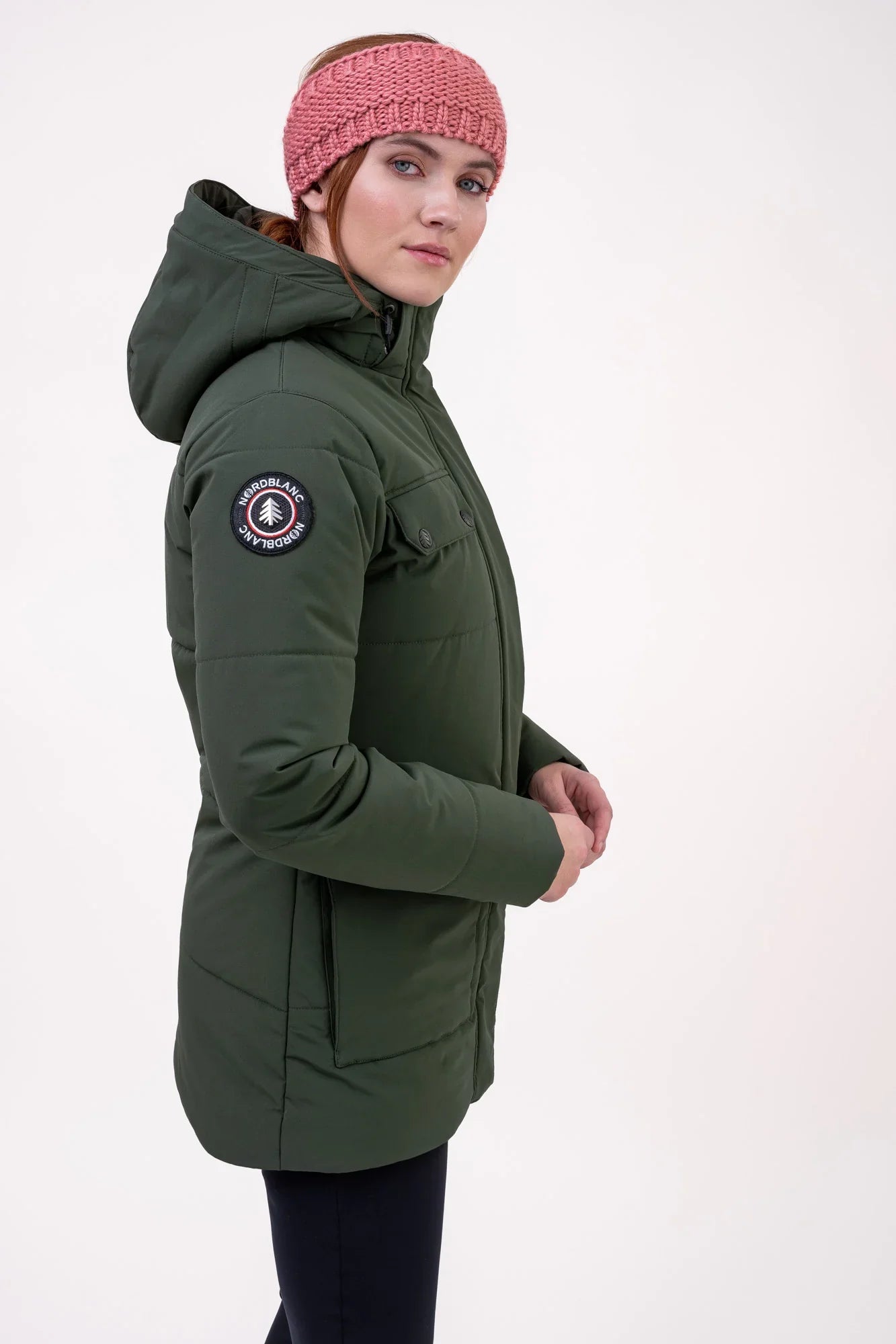 Winter parka women's - NIPPY khaki-3