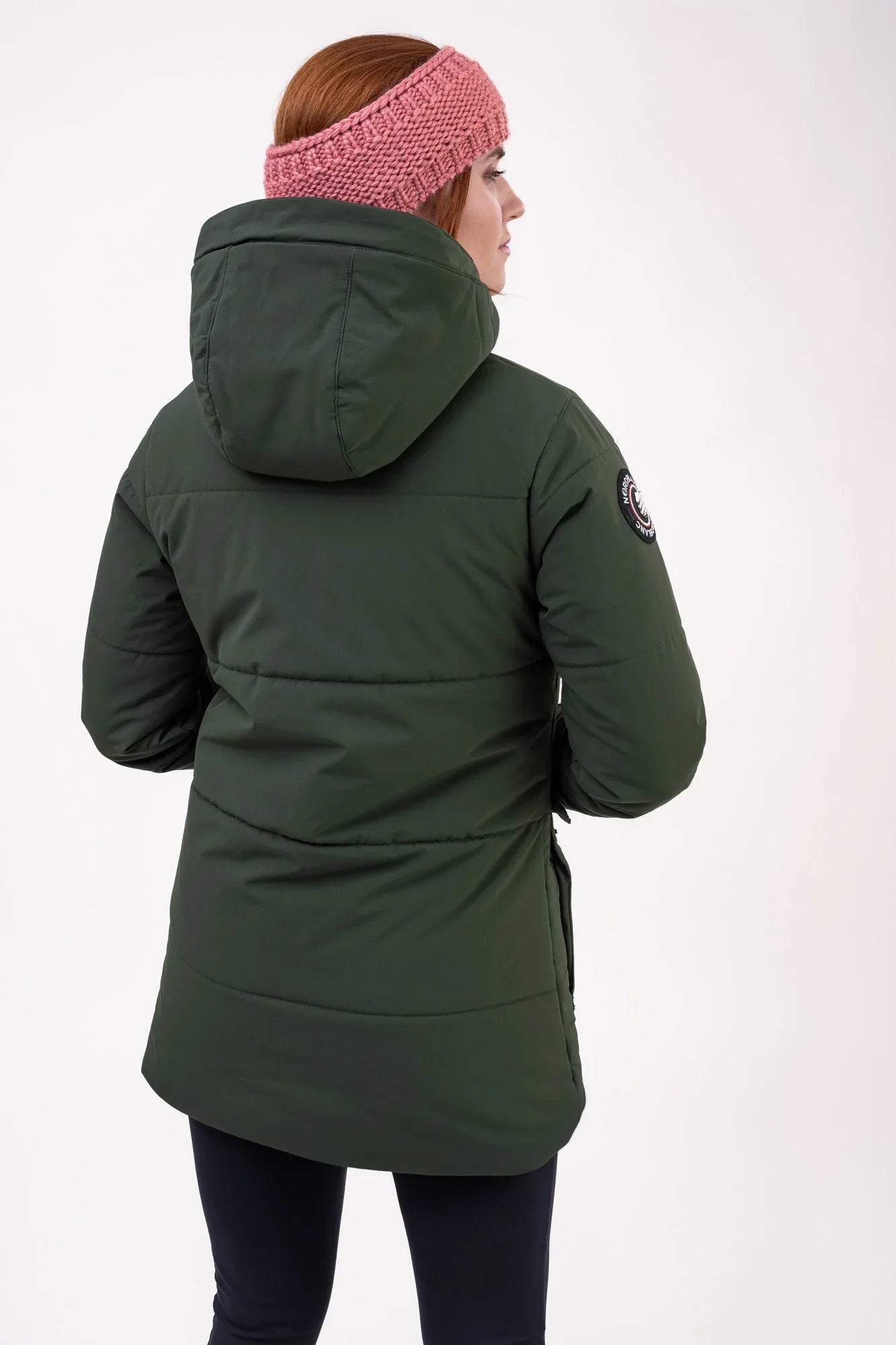 Winter parka women's - NIPPY khaki-4