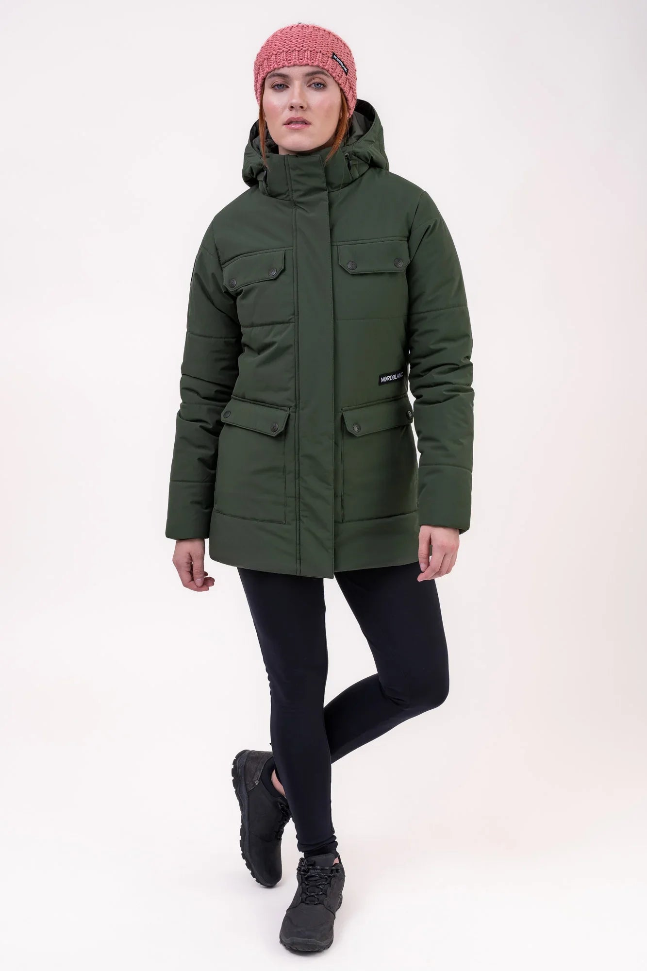 Winter parka women's - NIPPY khaki-6