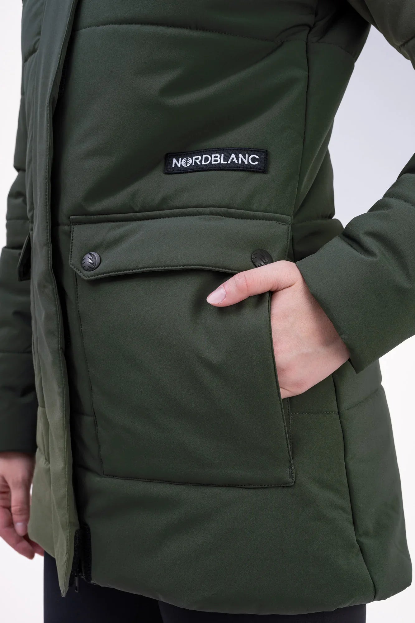 Winter parka women's - NIPPY khaki-7