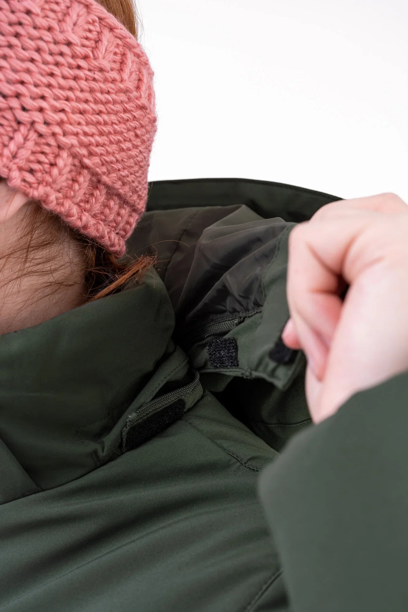 Winter parka women's - NIPPY khaki-9