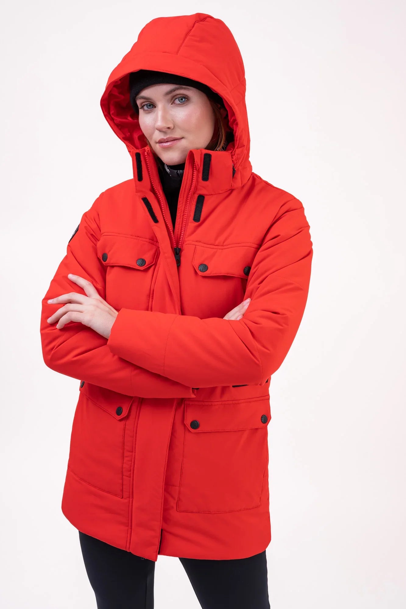 Winterparka Damen - NIPPY rot-5