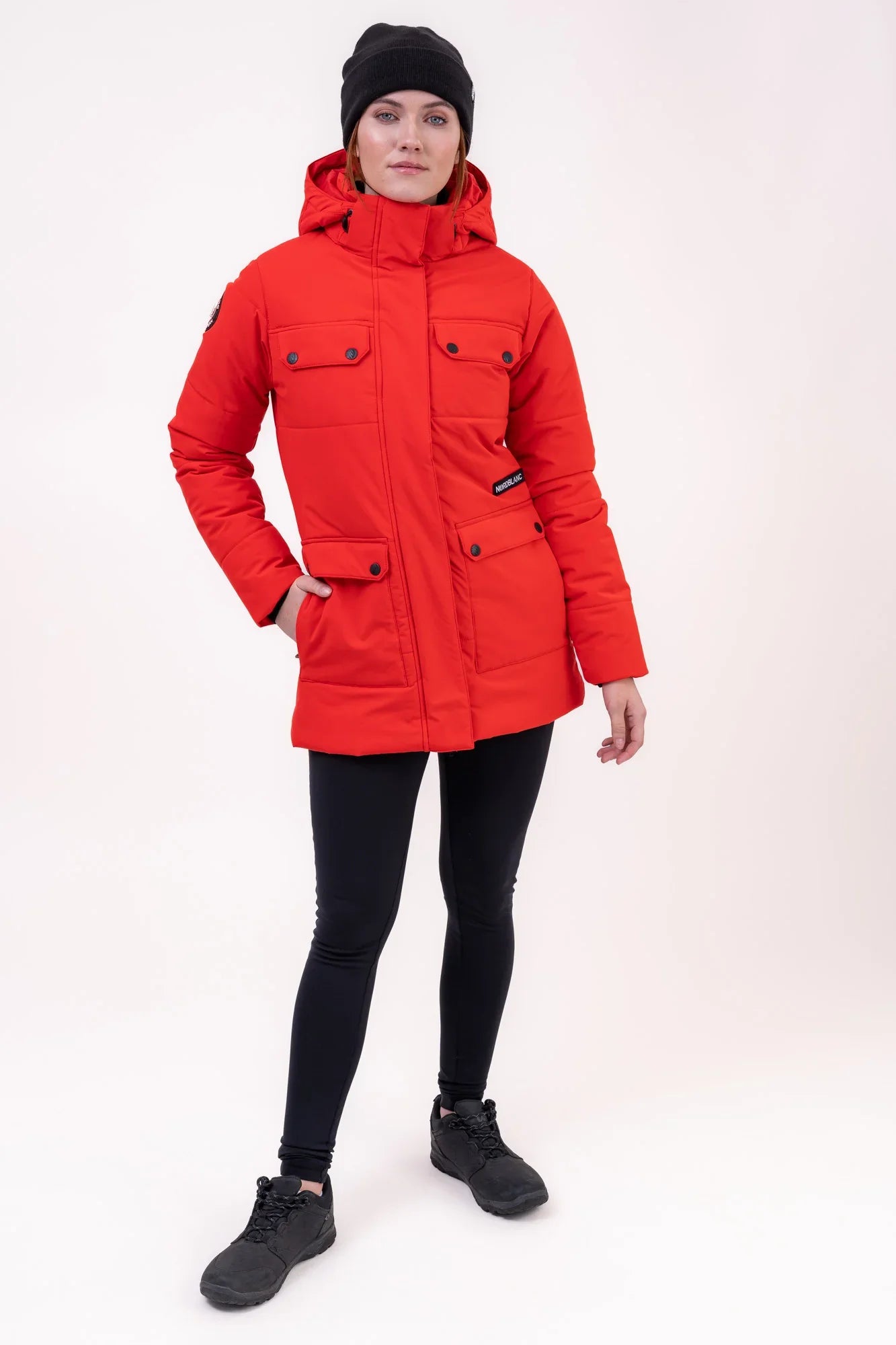 Winterparka Damen - NIPPY rot-6