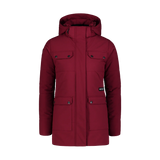Winter parka women's - NIPPY wine red