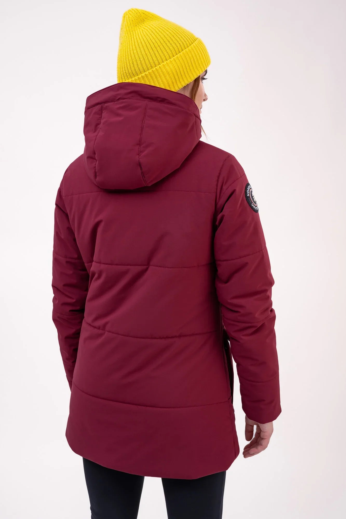 Winterparka Damen - NIPPY weinrot-4