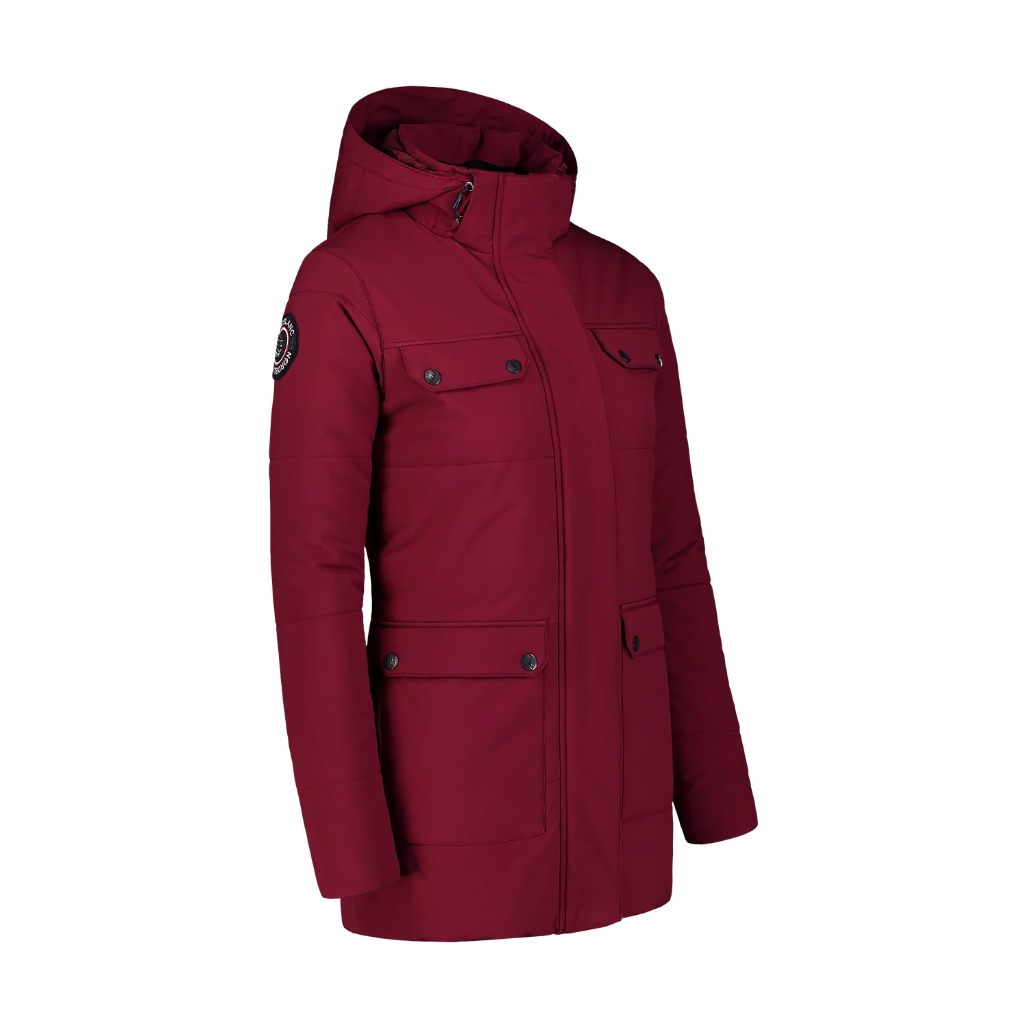 Winterparka Damen - NIPPY weinrot-7