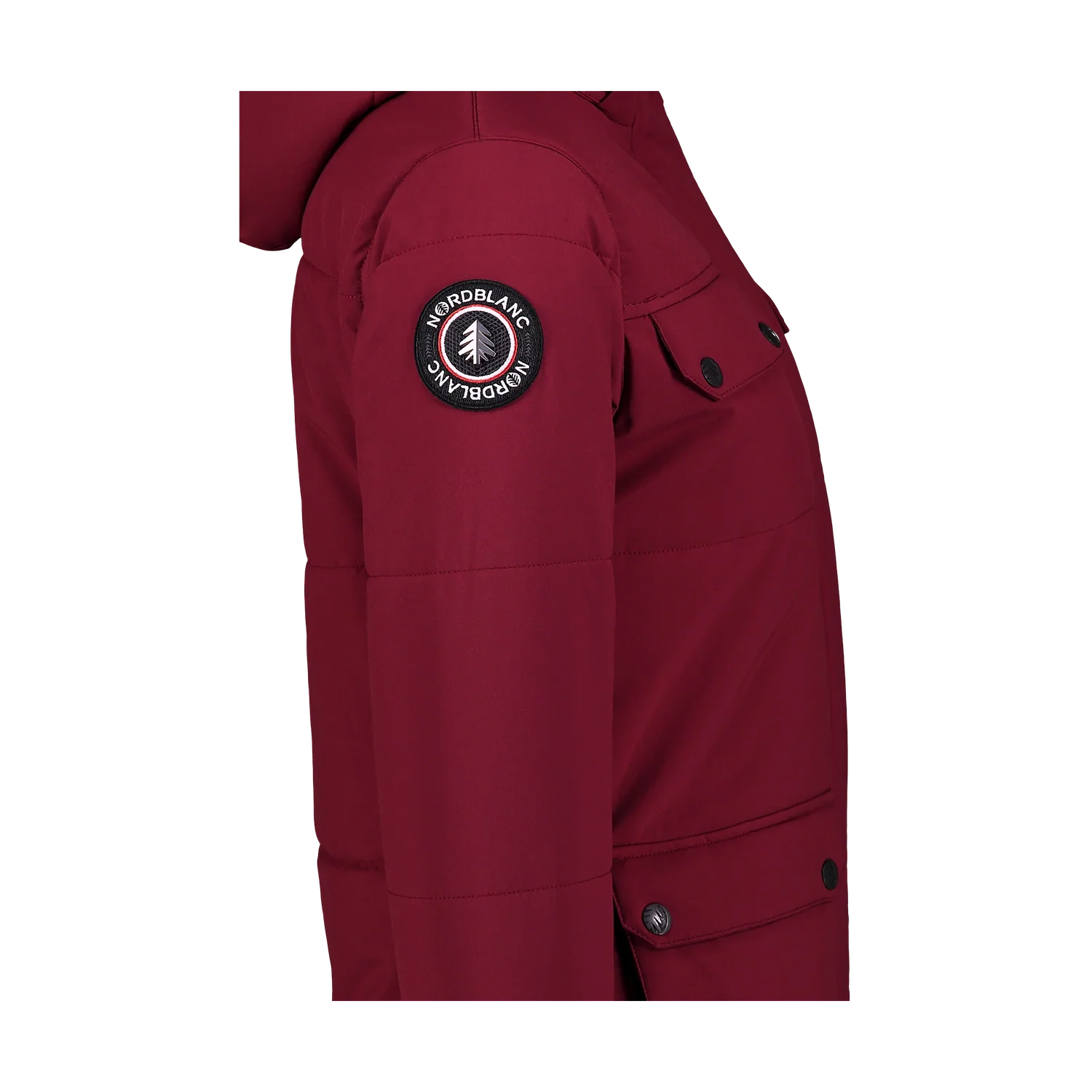 Winterparka Damen - NIPPY weinrot-11