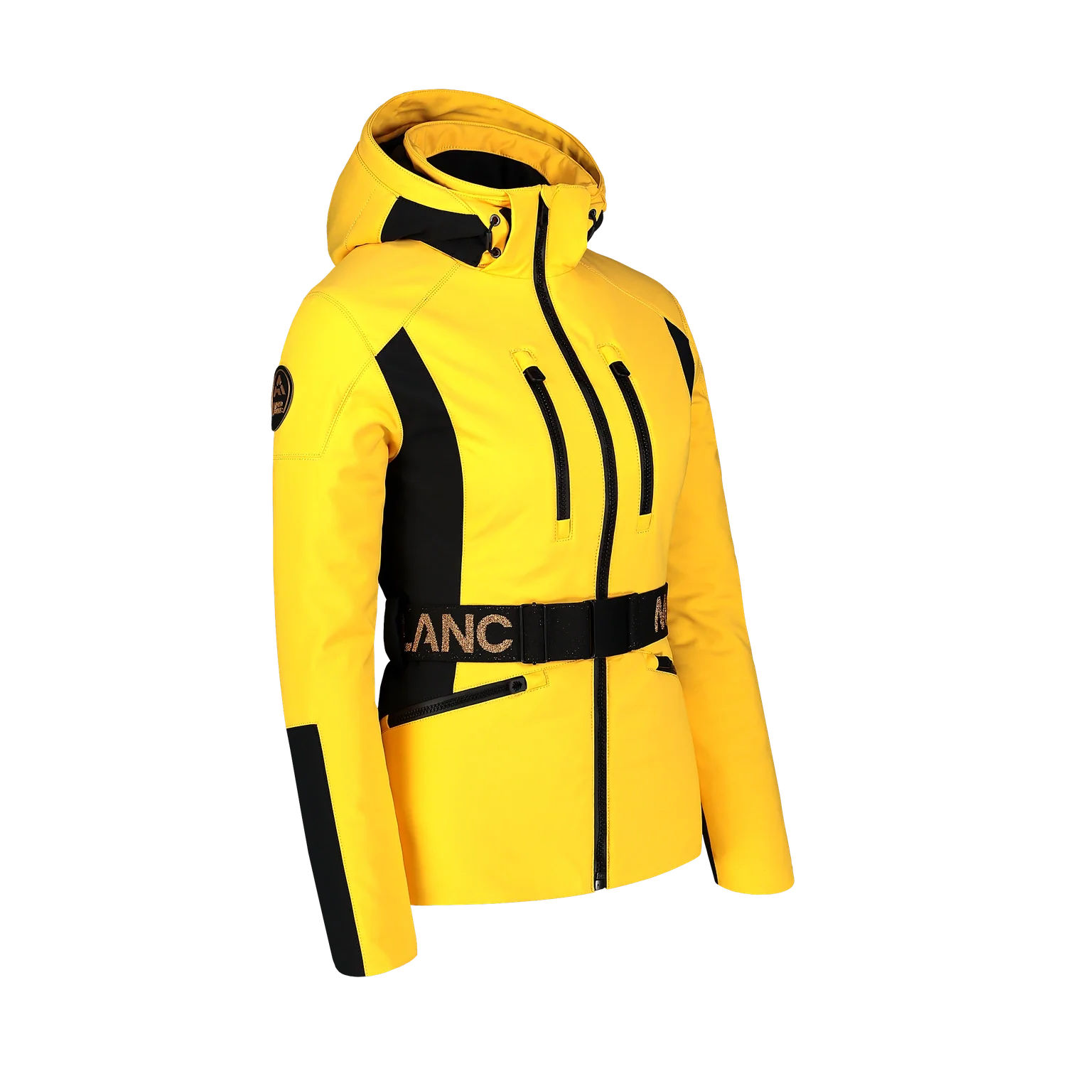 Softshell skijaška jakna ženska - HEROINE žuta-2