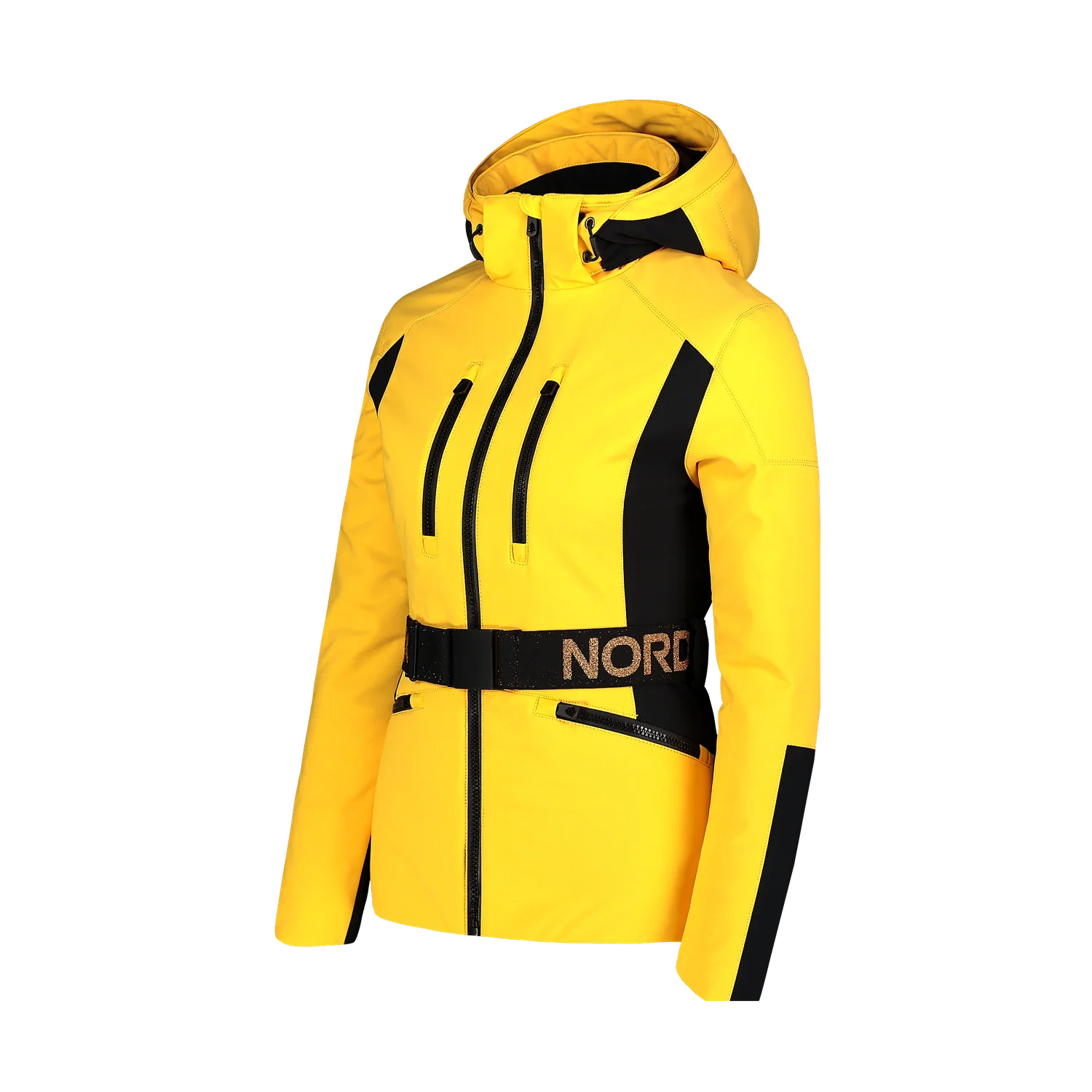 Softshell skijaška jakna ženska - HEROINE žuta-7