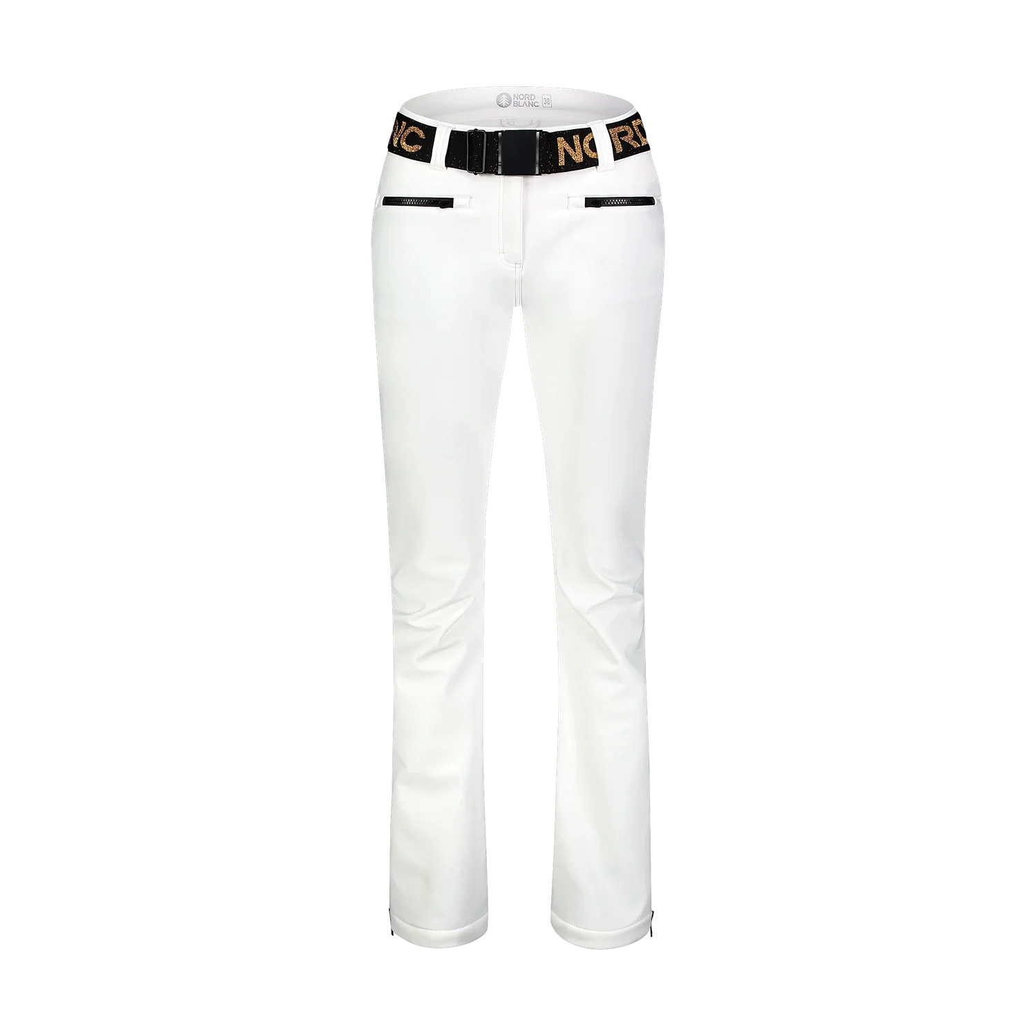 Softshell ski pants women's - MELLEABLE white-1